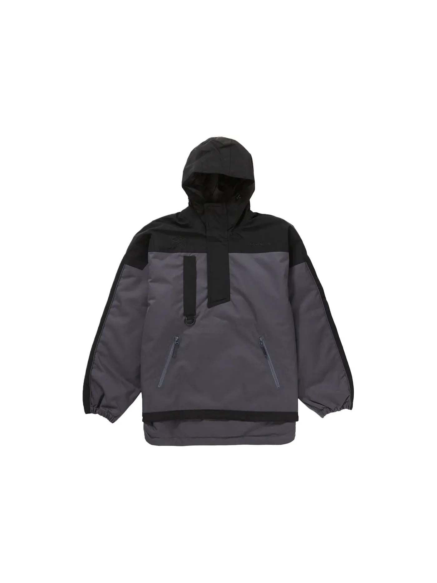 Мужская куртка-анорак с капюшоном Supreme Umbro Hooded Anorak — изображение 1 из 2, темный фиолетовый