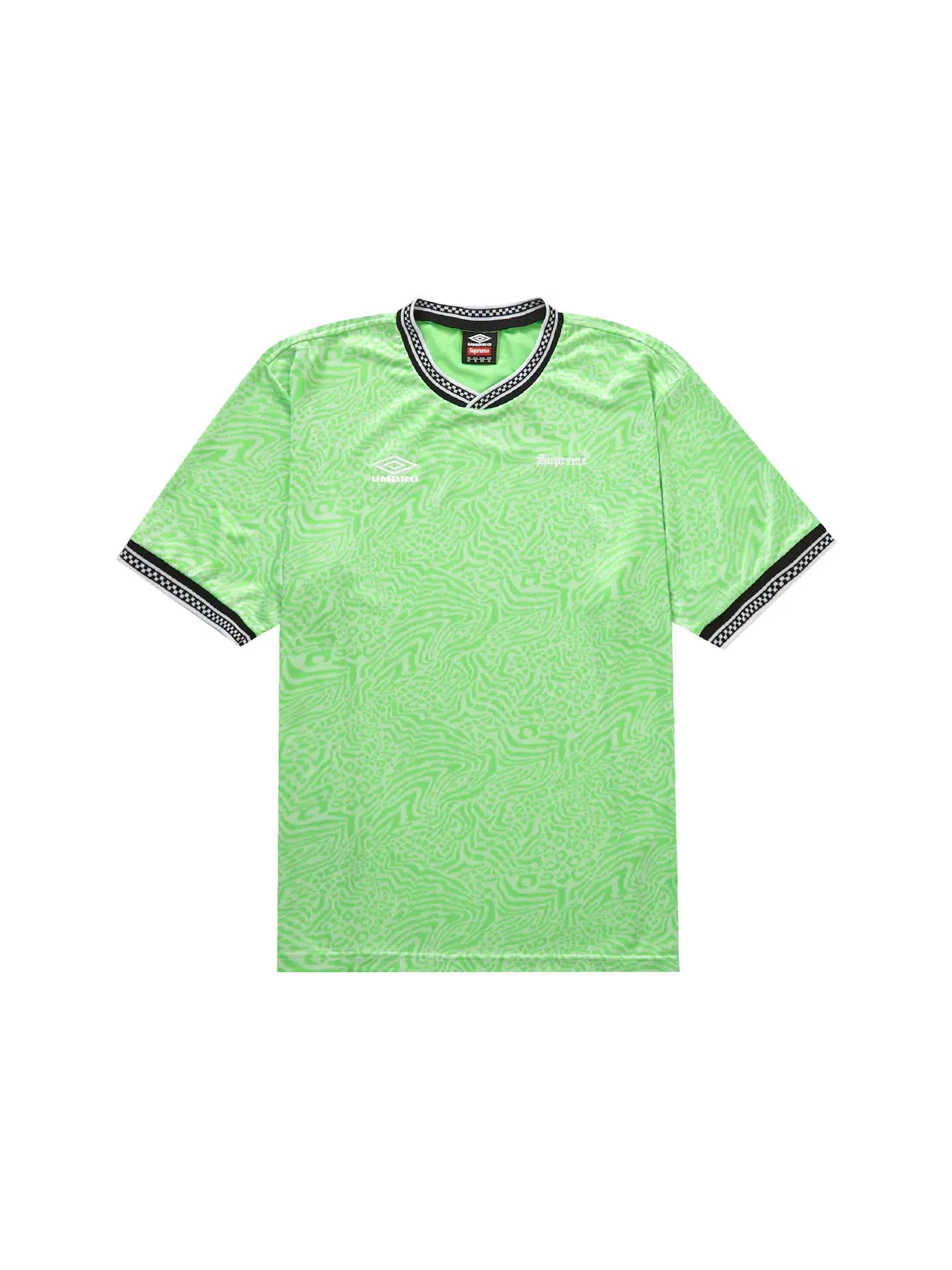 Мужская футболка с принтом Supreme Umbro Jersey — изображение 1 из 2, белый