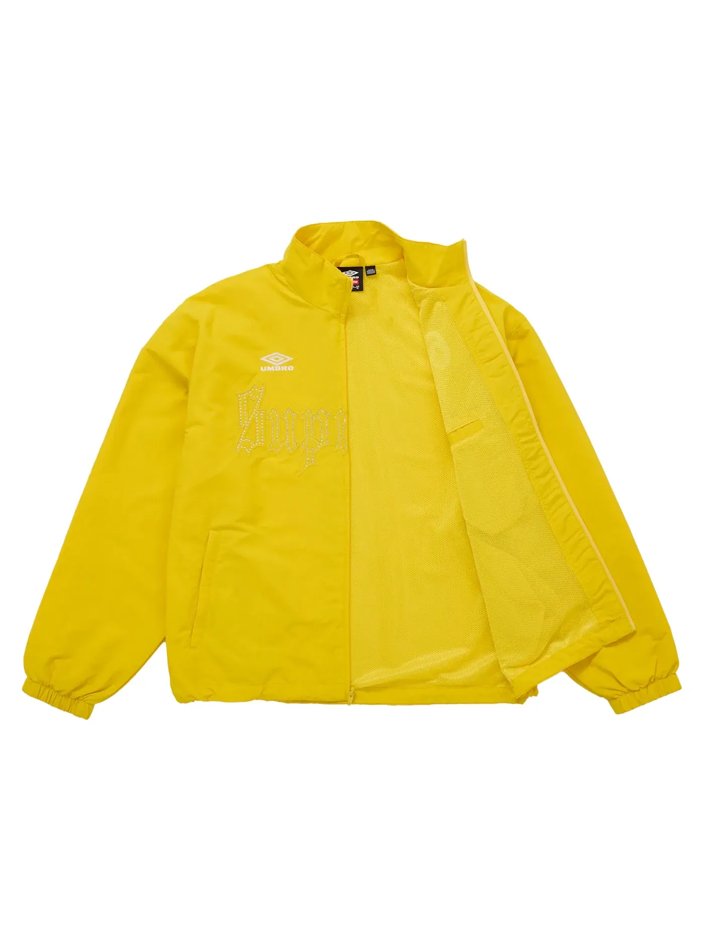Мужская куртка с принтом Rhinestone Supreme Umbro — изображение 2 из 3, желтый