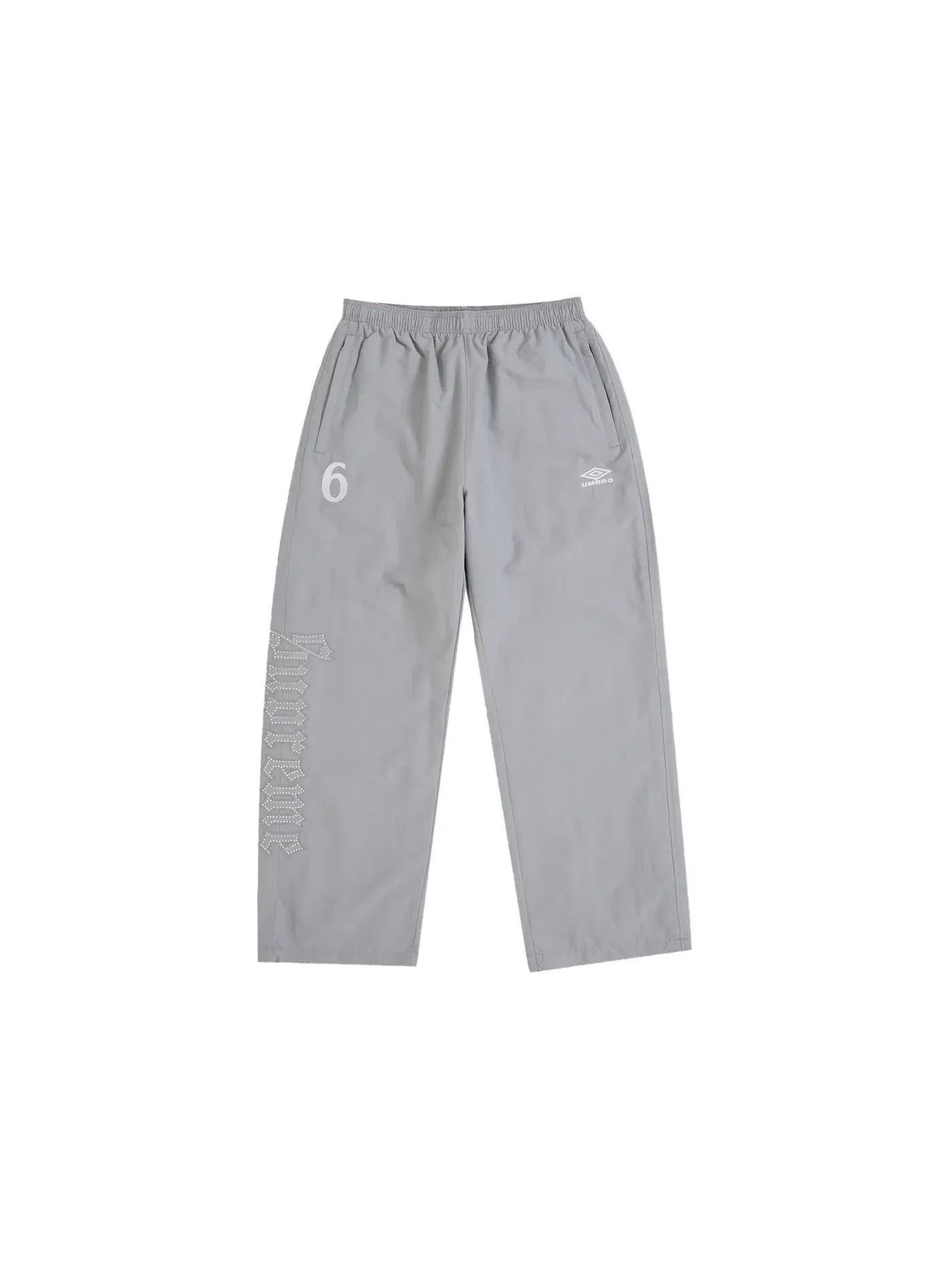 Мужские спортивные штаны с принтом Pant Supreme — изображение 1 из 2, серый