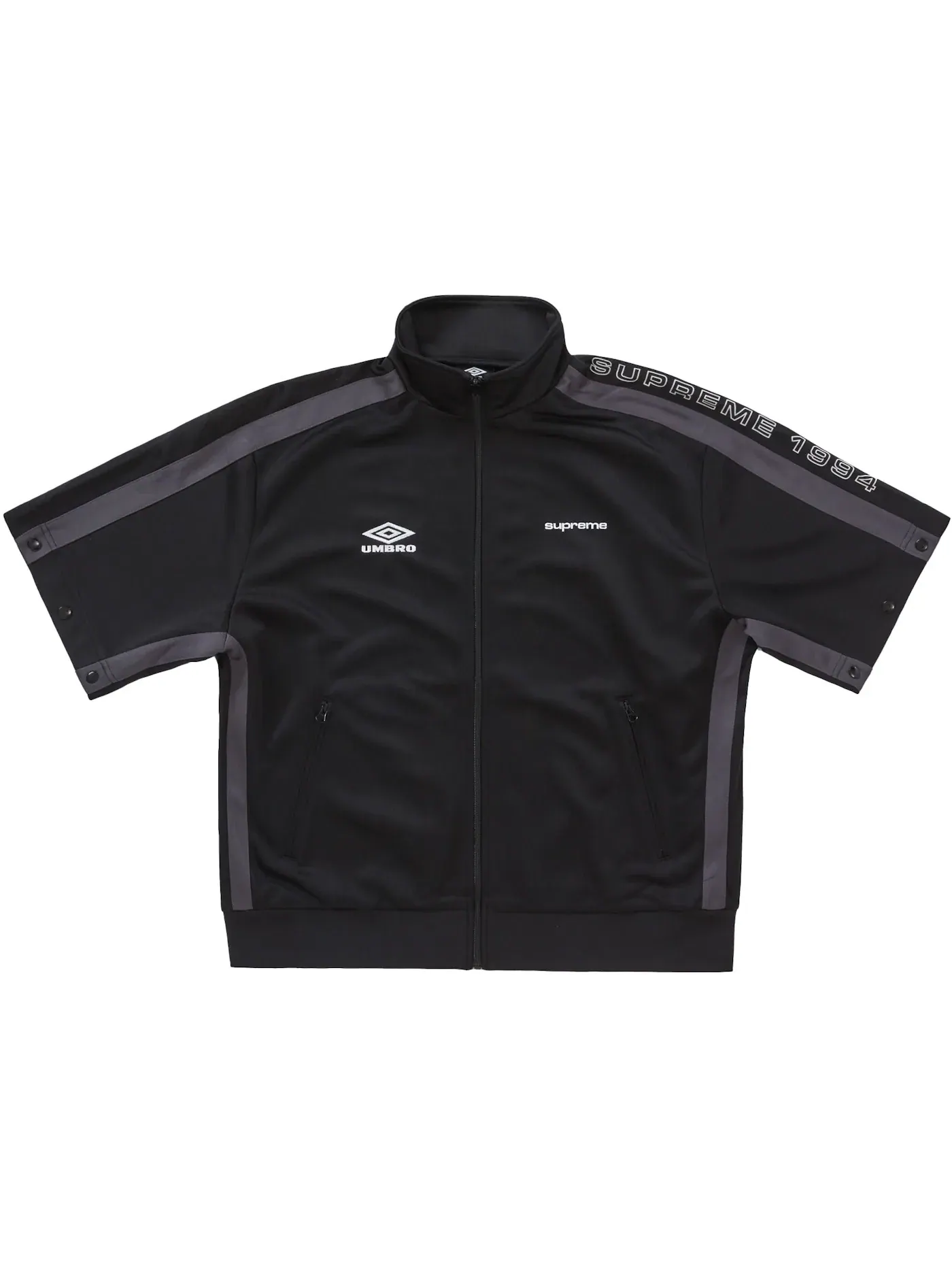 Мужская куртка с коротким рукавом Umbro Snap Supreme — изображение 3 из 4, черный