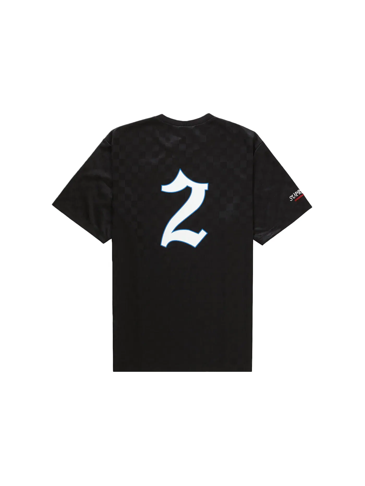 Мужская футбольная футболка Supreme Umbro Soccer Jersey — изображение 2 из 2, черный