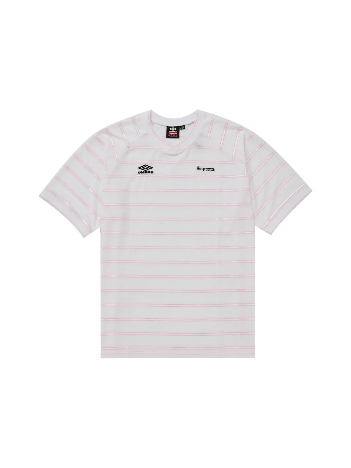 Мужская футболка с принтом Umbro Stripe Supreme — изображение 1 из 2, белый