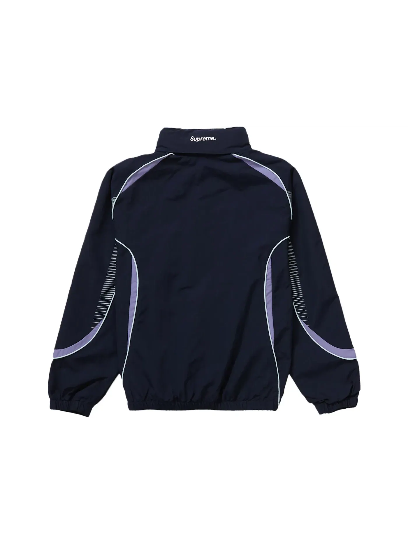 Мужская куртка-бомбер с длинным рукавом Umbro Track Jacket Supreme — изображение 3 из 3, темно-синий