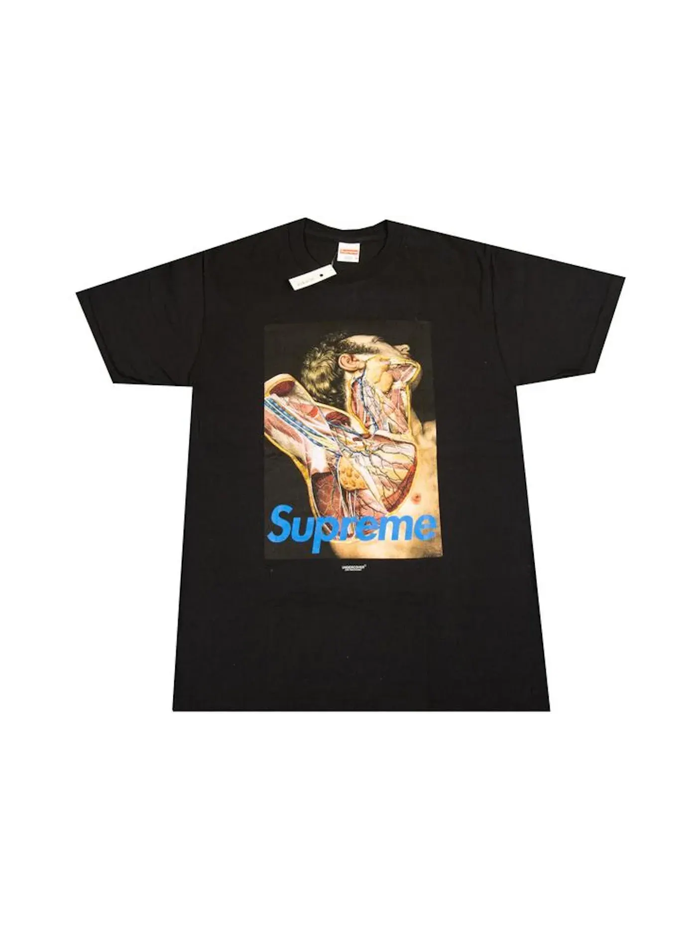 Мужская футболка Supreme Undercover Anatomy Tee — изображение 1 из 1, черный