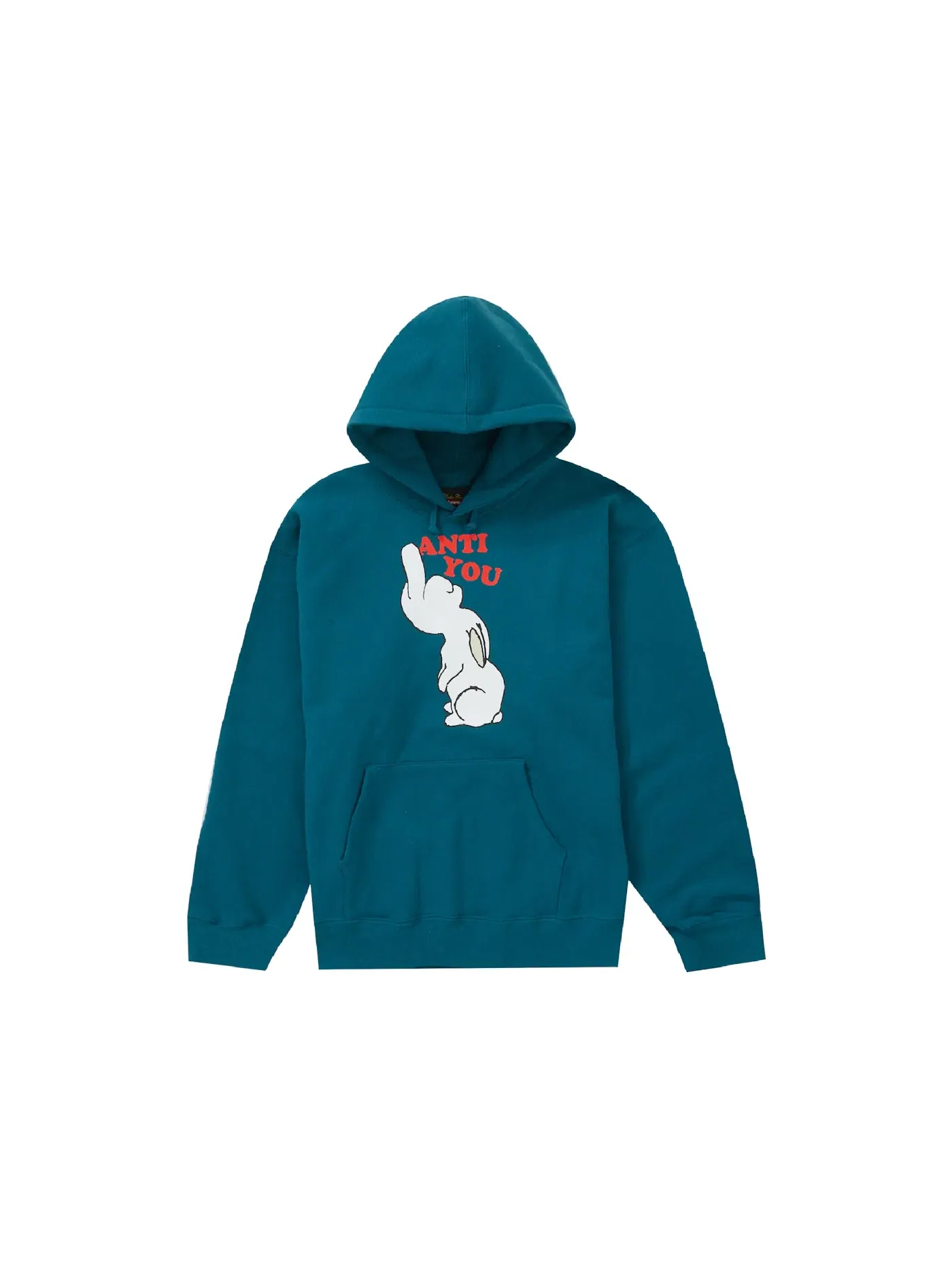 Мужская худи с капюшоном Anti You Supreme — изображение 1 из 2, синий