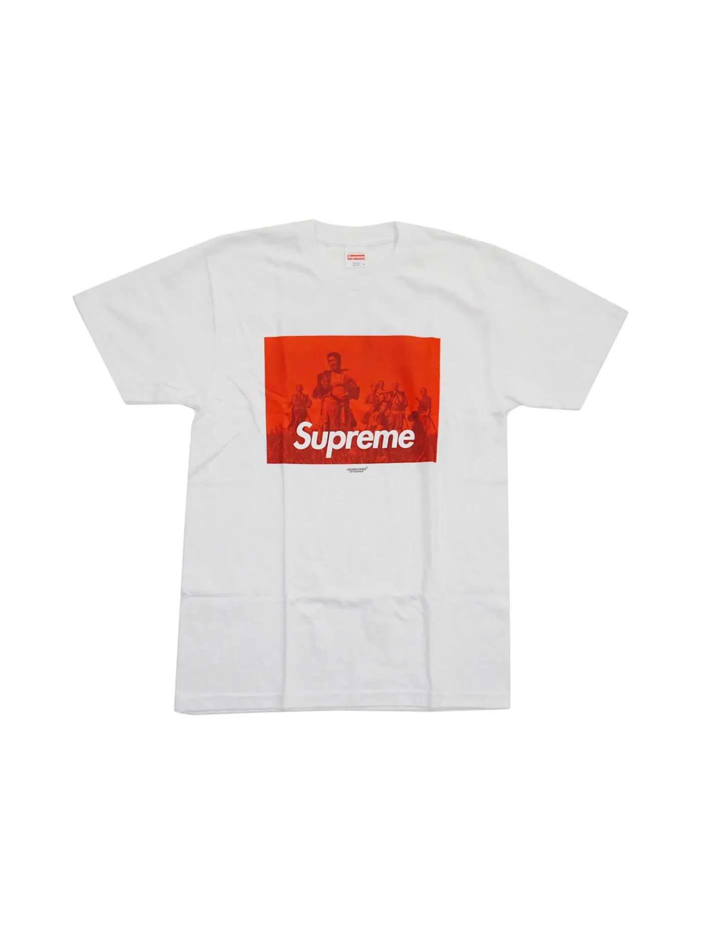 Мужская футболка с принтом Supreme Undercover Seven Samurai Tee — изображение 1 из 1, белый