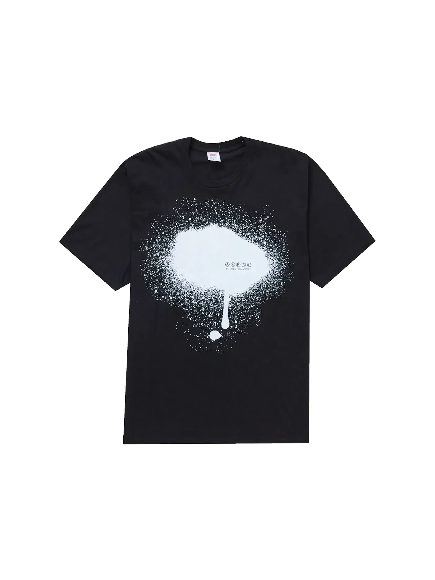 Мужская футболка с принтом Tag Tee Supreme — изображение 1 из 2, черный