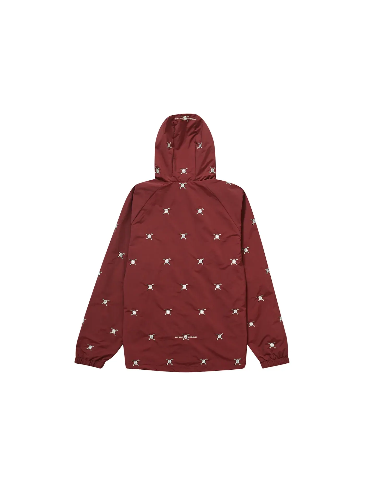 Мужская куртка с принтом Jacket Supreme — изображение 2 из 2, бордовый