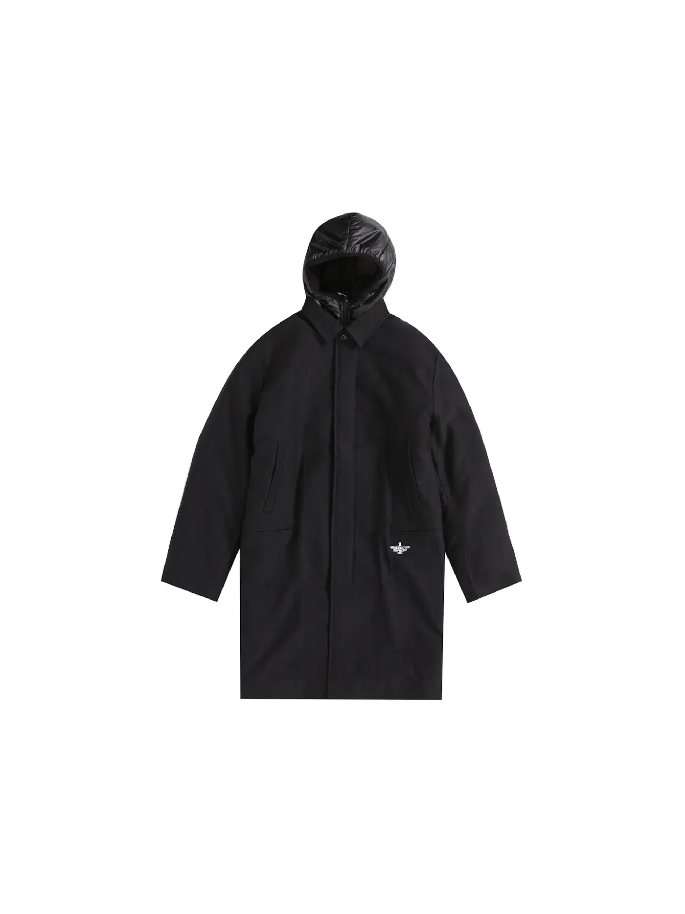 Мужская куртка-пуховик с принтом Supreme UNDERCOVER Trench Puffer Jacket — изображение 1 из 3, черный