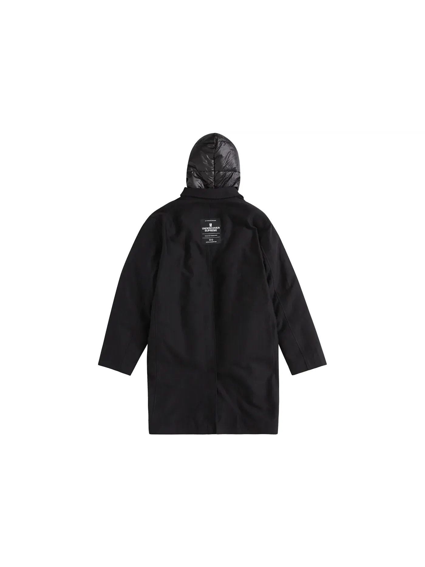 Мужская куртка-пуховик с принтом Supreme UNDERCOVER Trench Puffer Jacket — изображение 3 из 3, черный