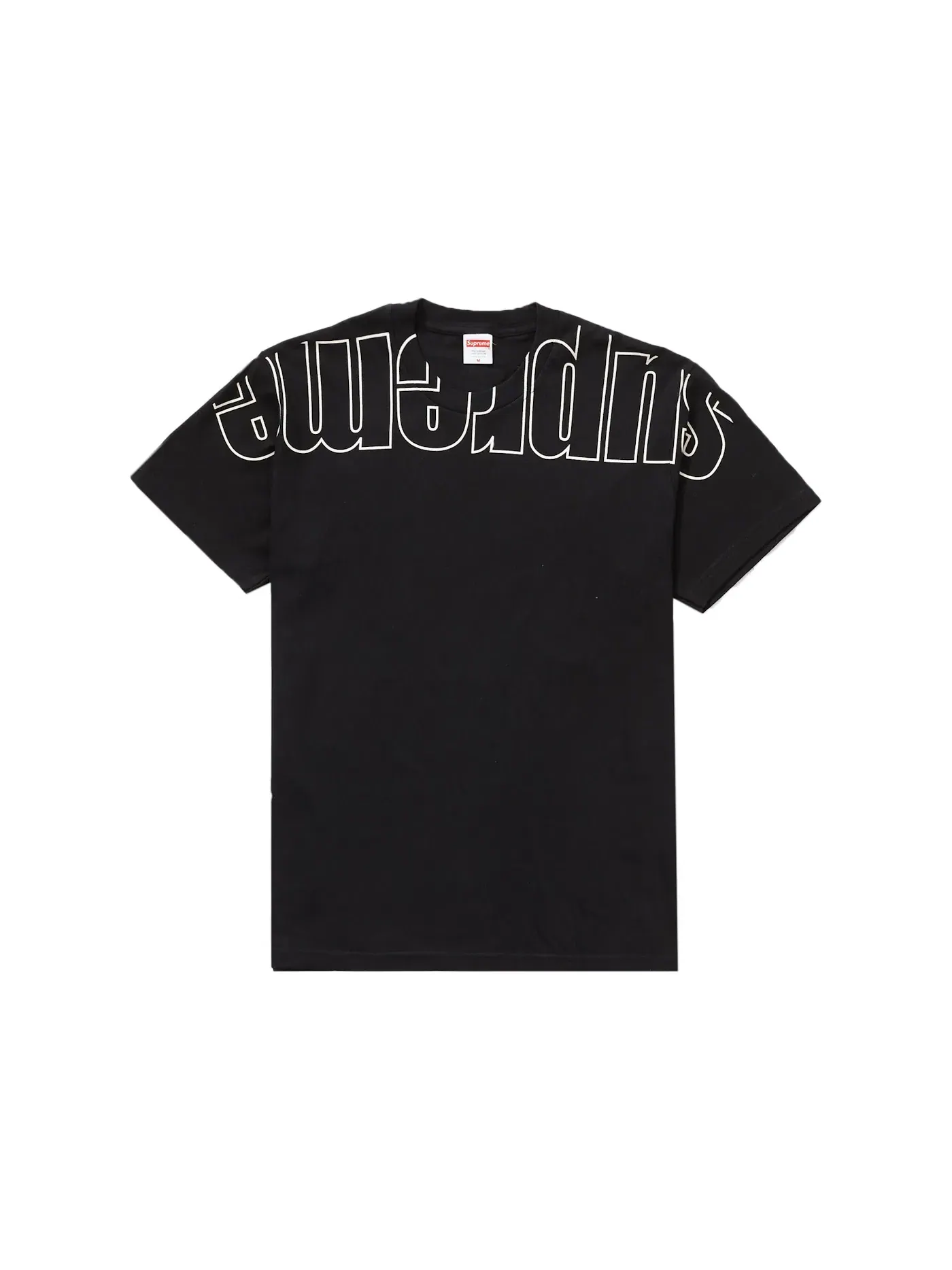 Мужская футболка с принтом Supreme Tee — изображение 1 из 1, черный