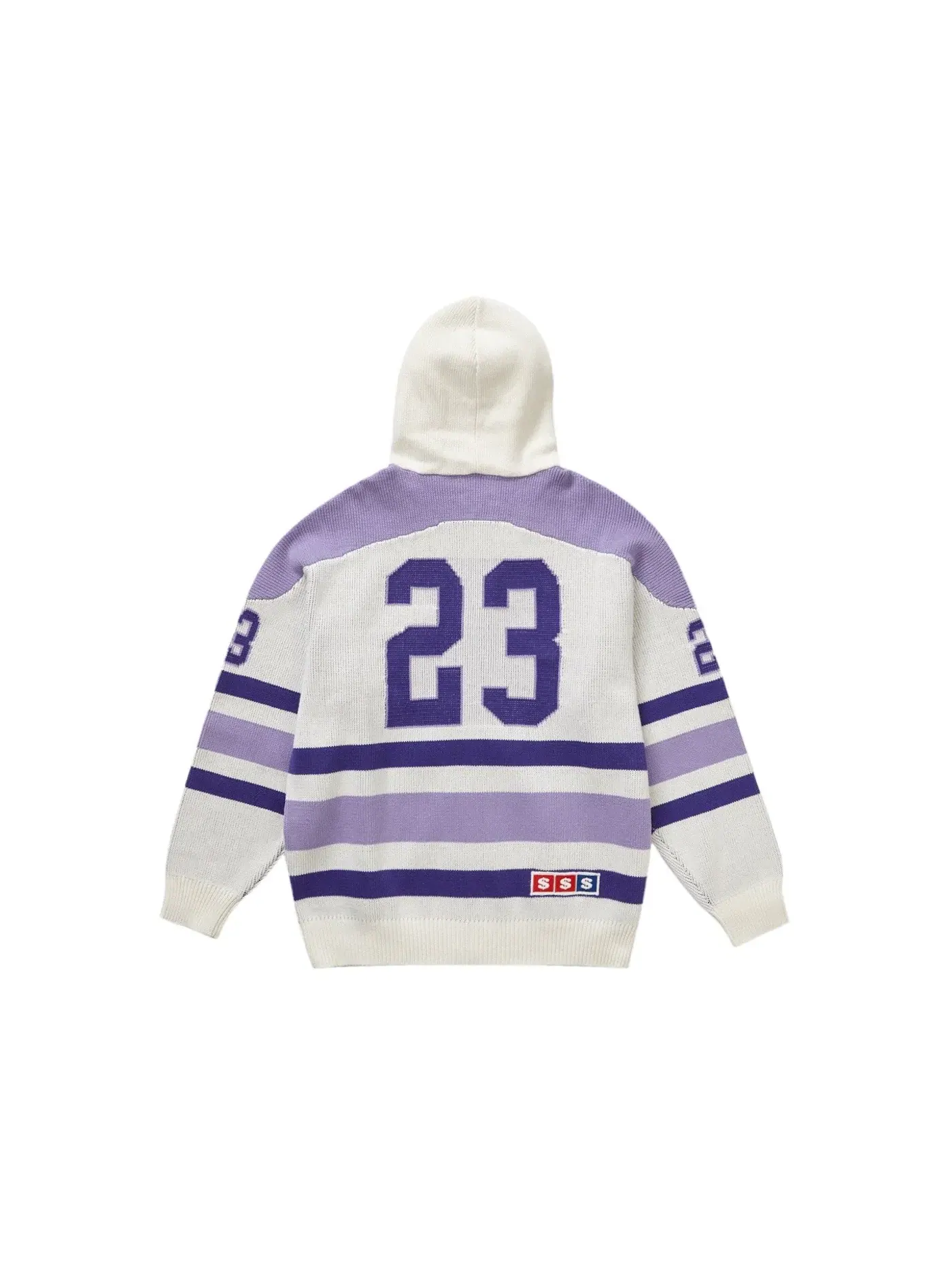 Мужской свитер с молнией Supreme Sweater — изображение 2 из 2, белый