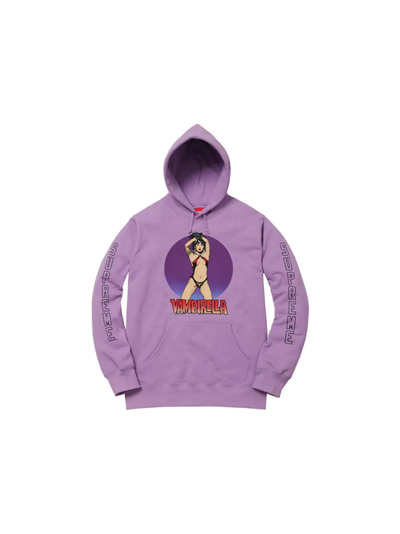Мужской худи с капюшоном Supreme Sweatshirt — изображение 1 из 1, пыльная лаванда
