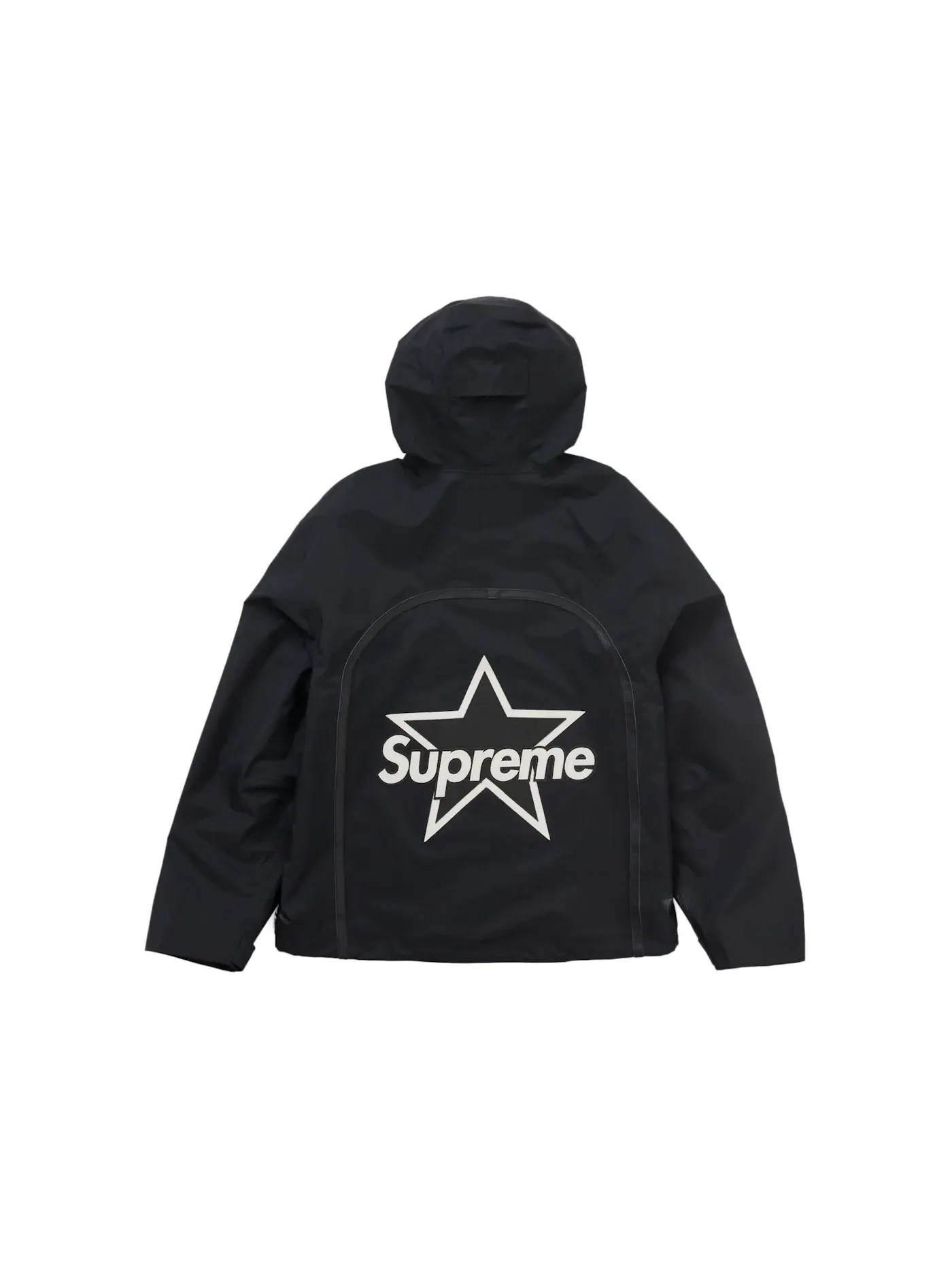 Мужская куртка из кожи GORE-TEX Vanson Leathers Supreme — изображение 3 из 3, черный