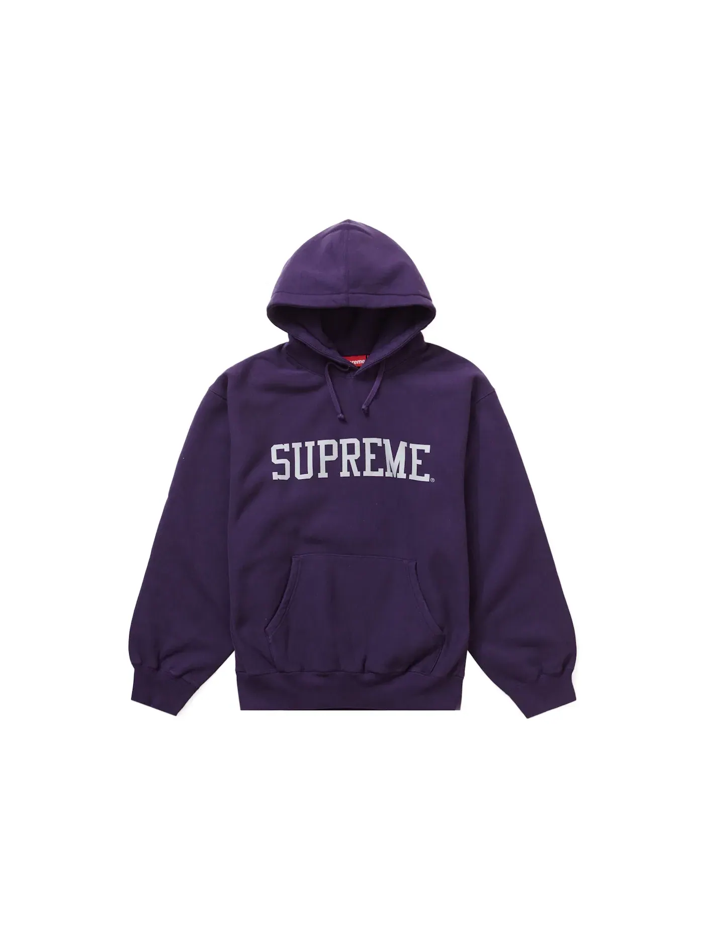 Мужская худи Supreme Varsity Sweatshirt — изображение 1 из 1, темный фиолетовый