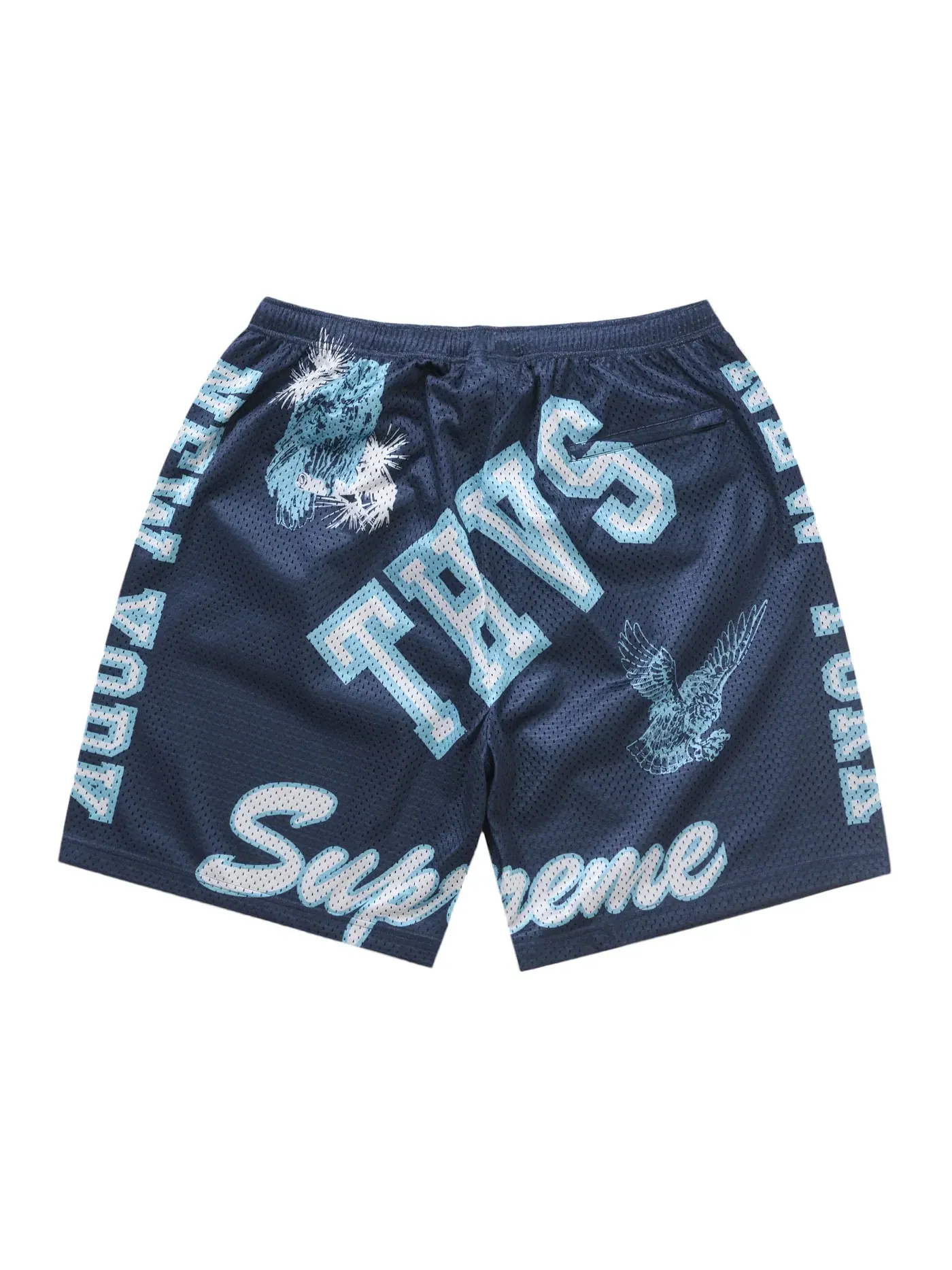 Мужские шорты с сеткой Supreme Short — изображение 2 из 2, темно-синий