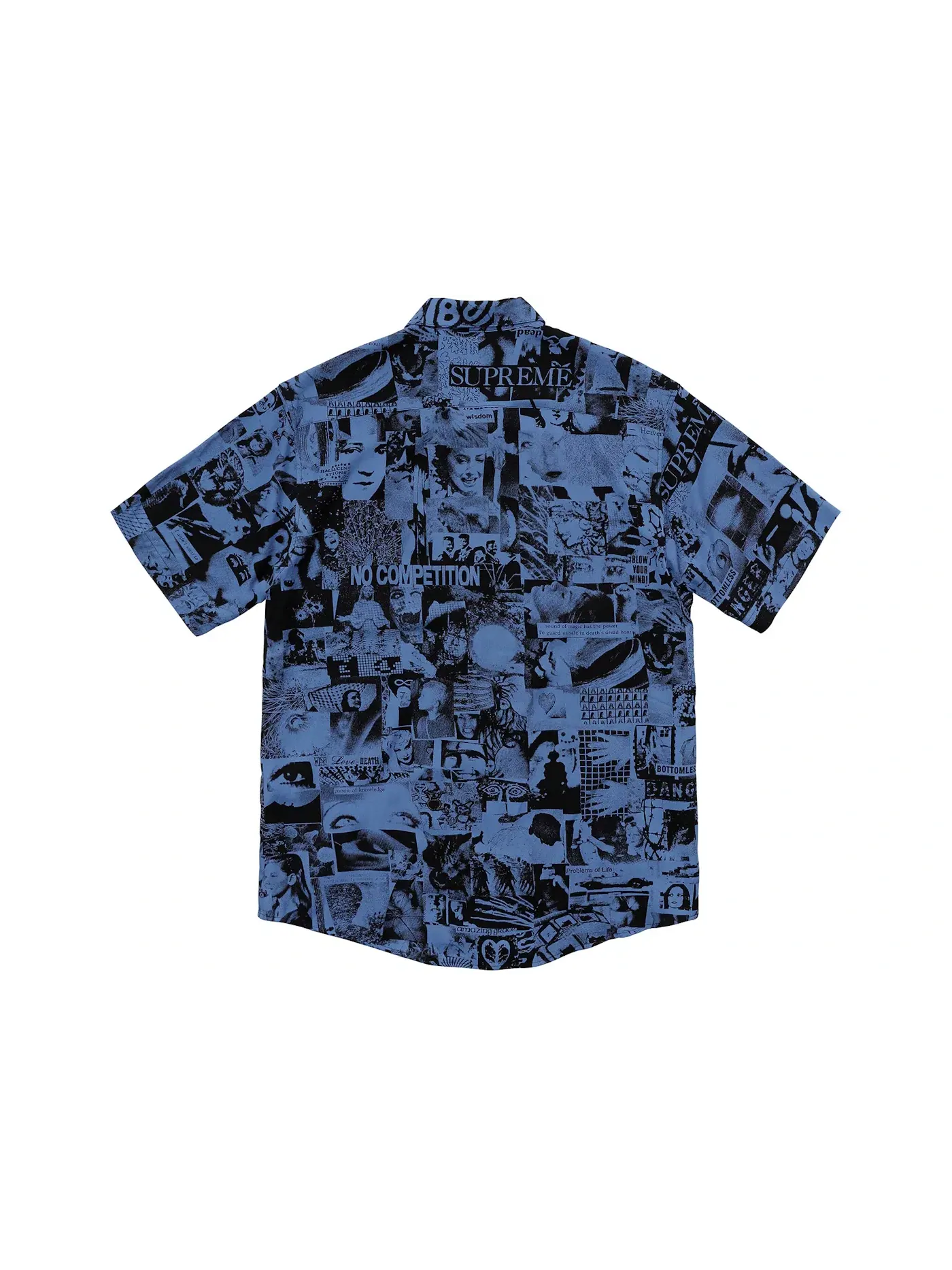 Мужская рубашка с принтом Supreme Shirt — изображение 2 из 2, королевский