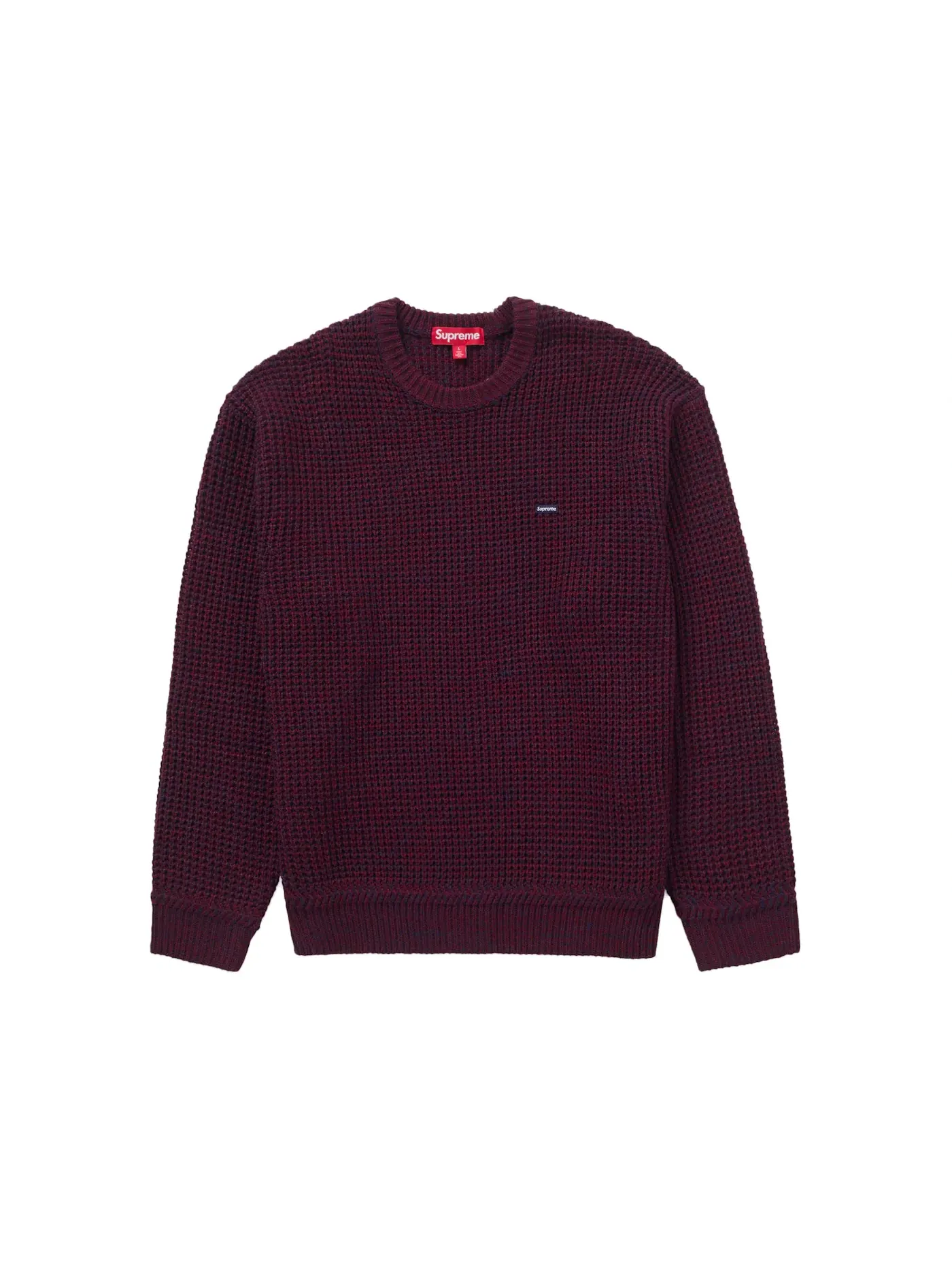Мужской свитер с воротником-хомутом Supreme Sweater — изображение 1 из 1, бордовый
