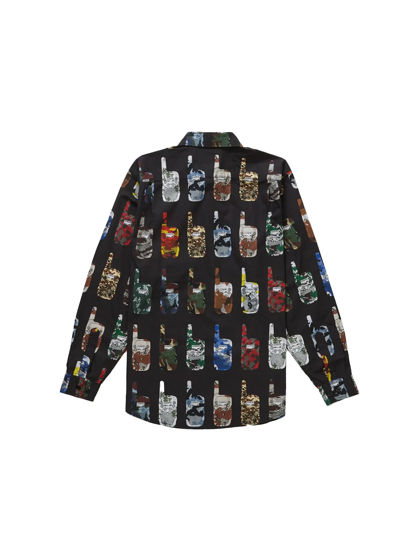 Мужская рубашка с длинным рукавом Supreme Shirt — изображение 2 из 2, черный