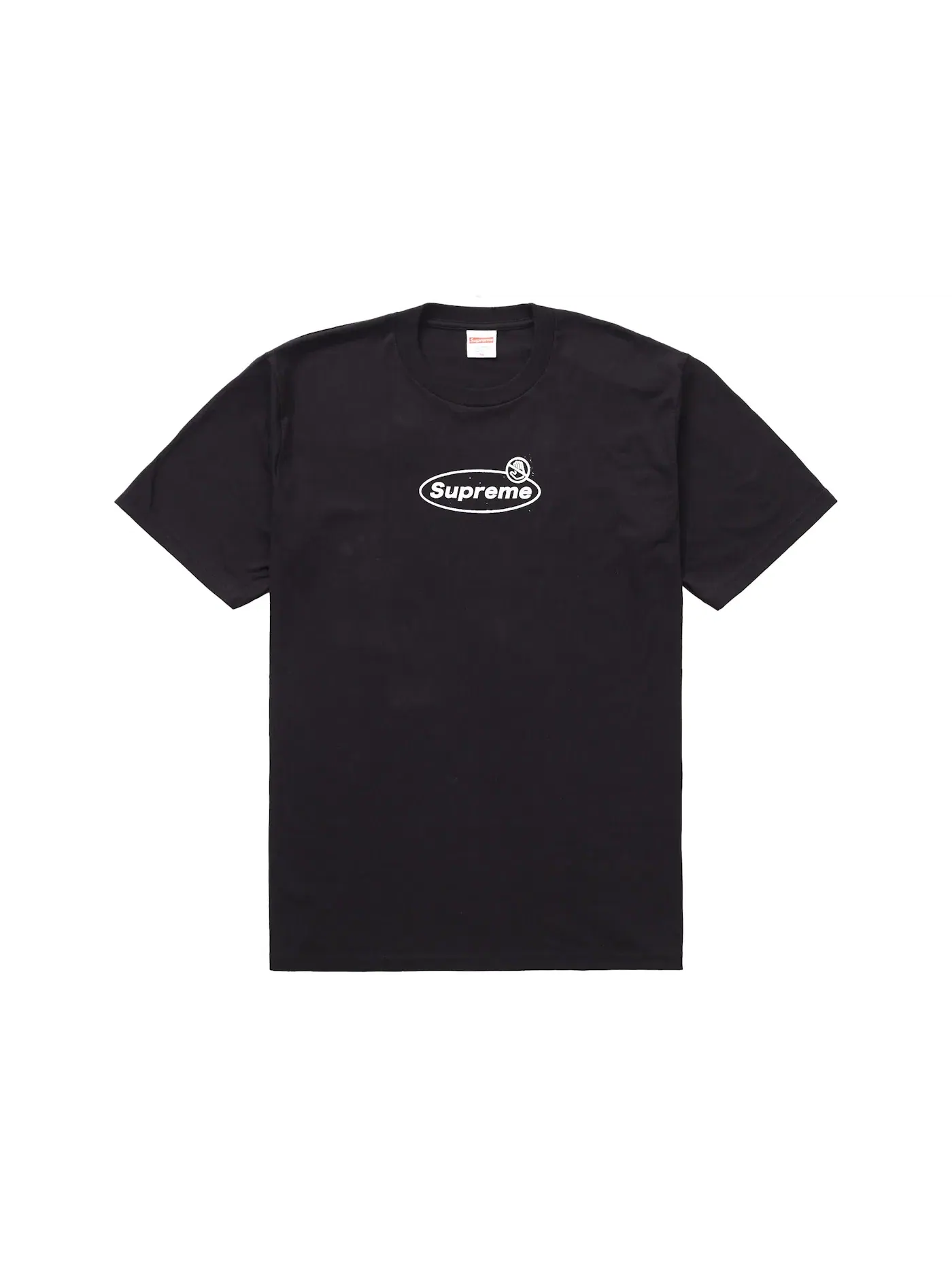 Мужская футболка с принтом Supreme Tee — изображение 1 из 2, черный