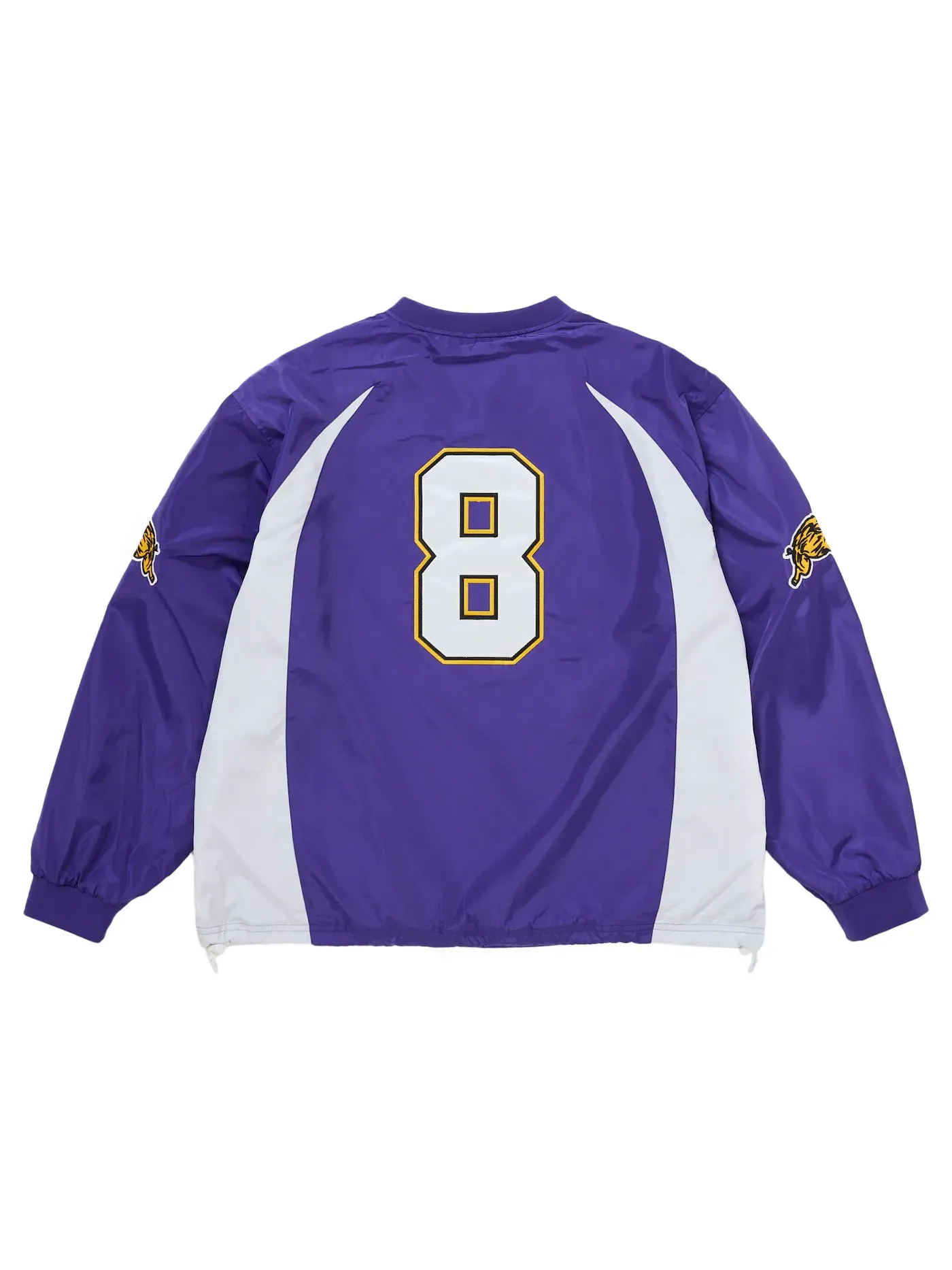 Мужской пуловер с принтом Supreme Warthog Warm Up Pullover Purple — изображение 2 из 2, фиолетовый
