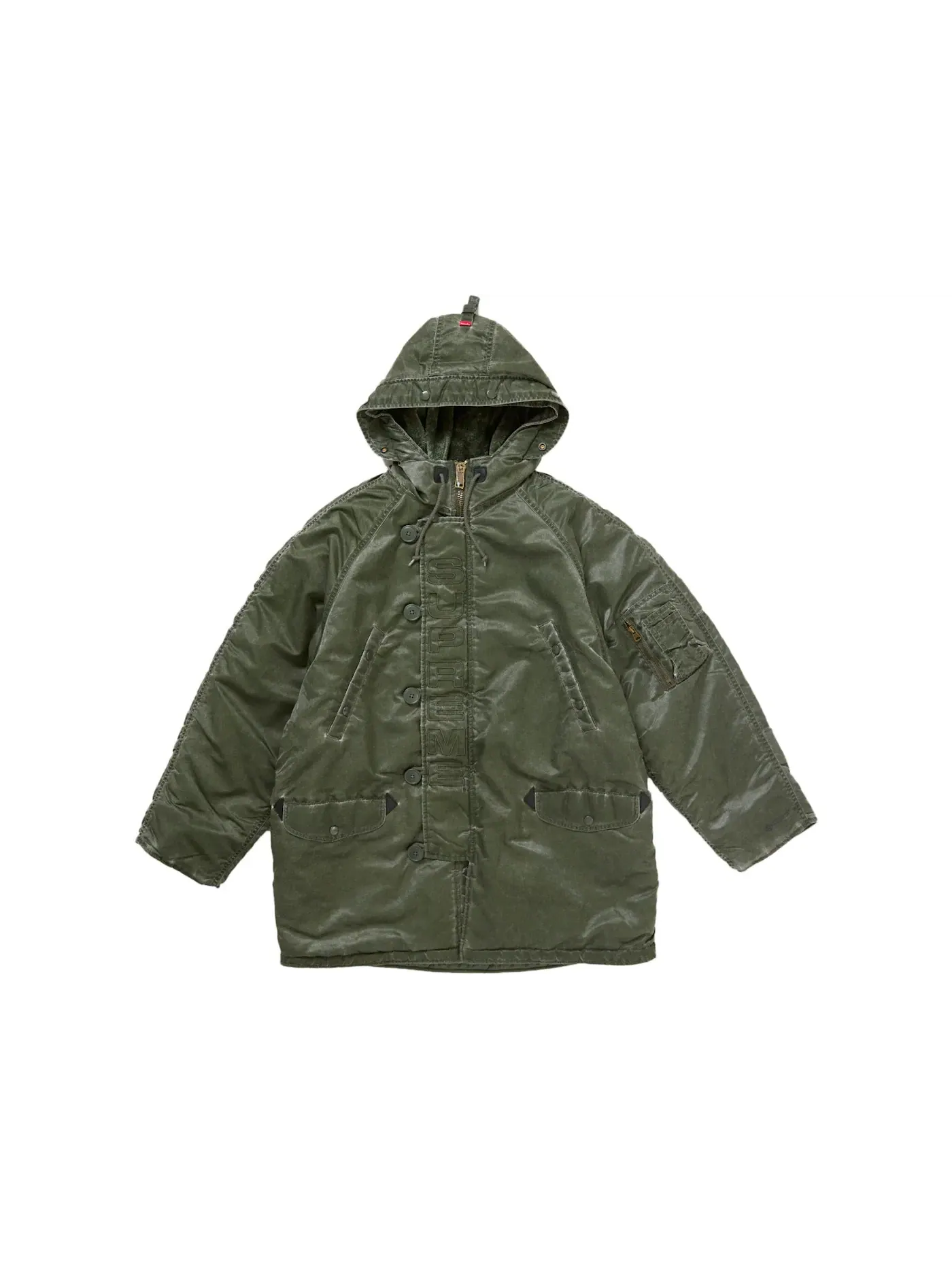 Мужская парка с длинным рукавом Supreme Parka — изображение 2 из 4, оливковый