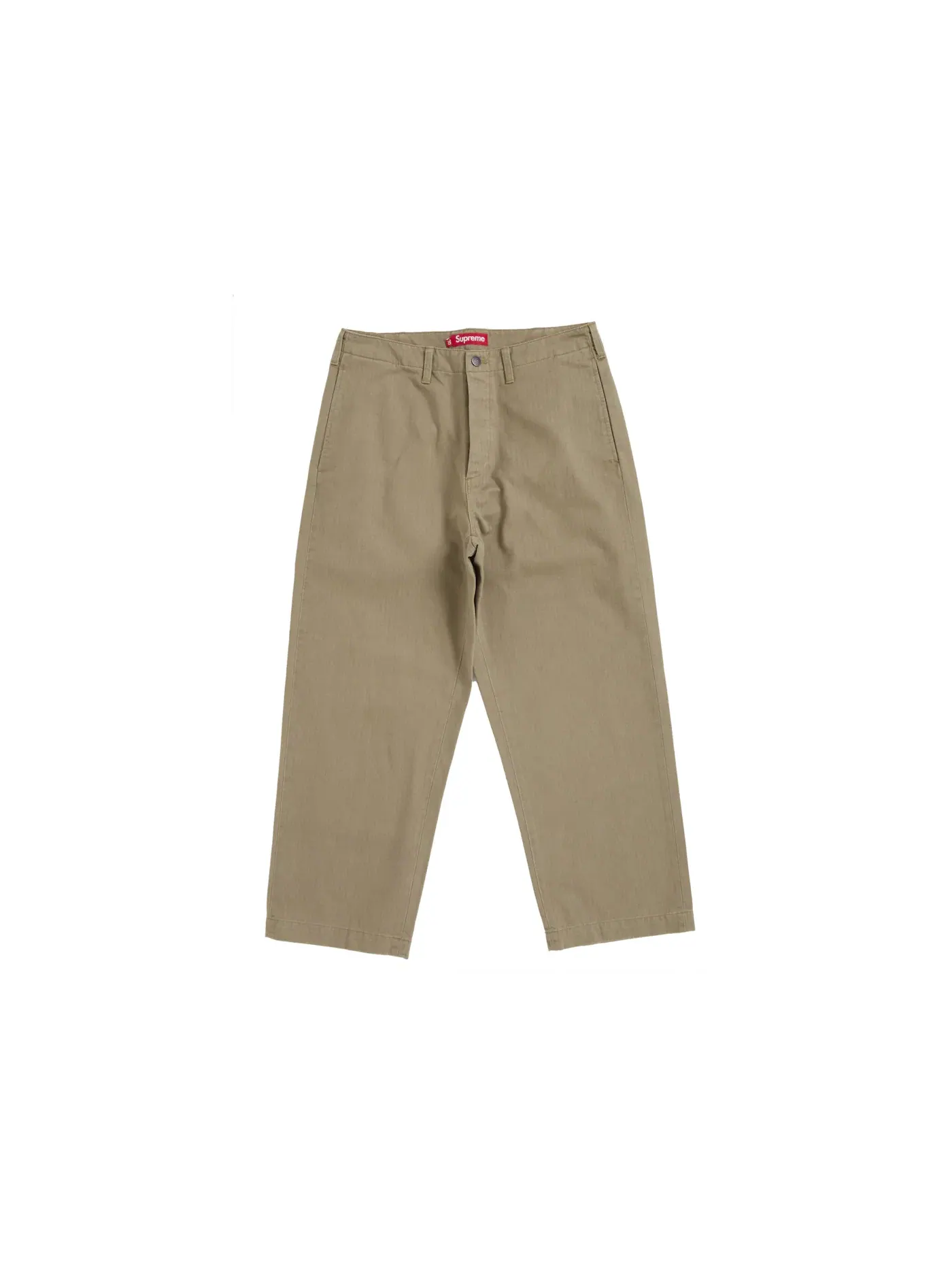 Мужские брюки из хлопка с принтом Pant Supreme — 1