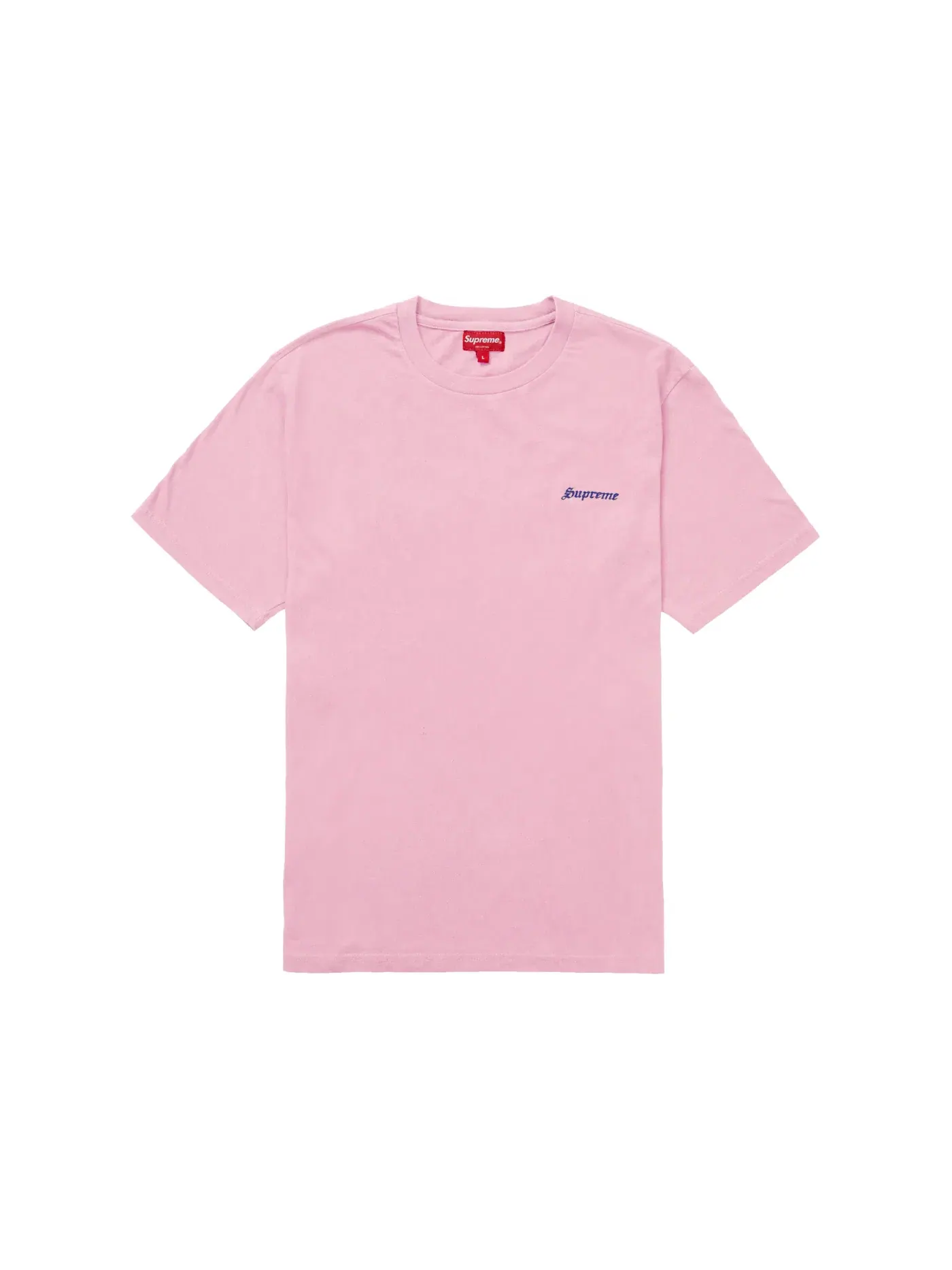 Мужская футболка Supreme S/S Tee — изображение 1 из 1, светлый фиолетовый