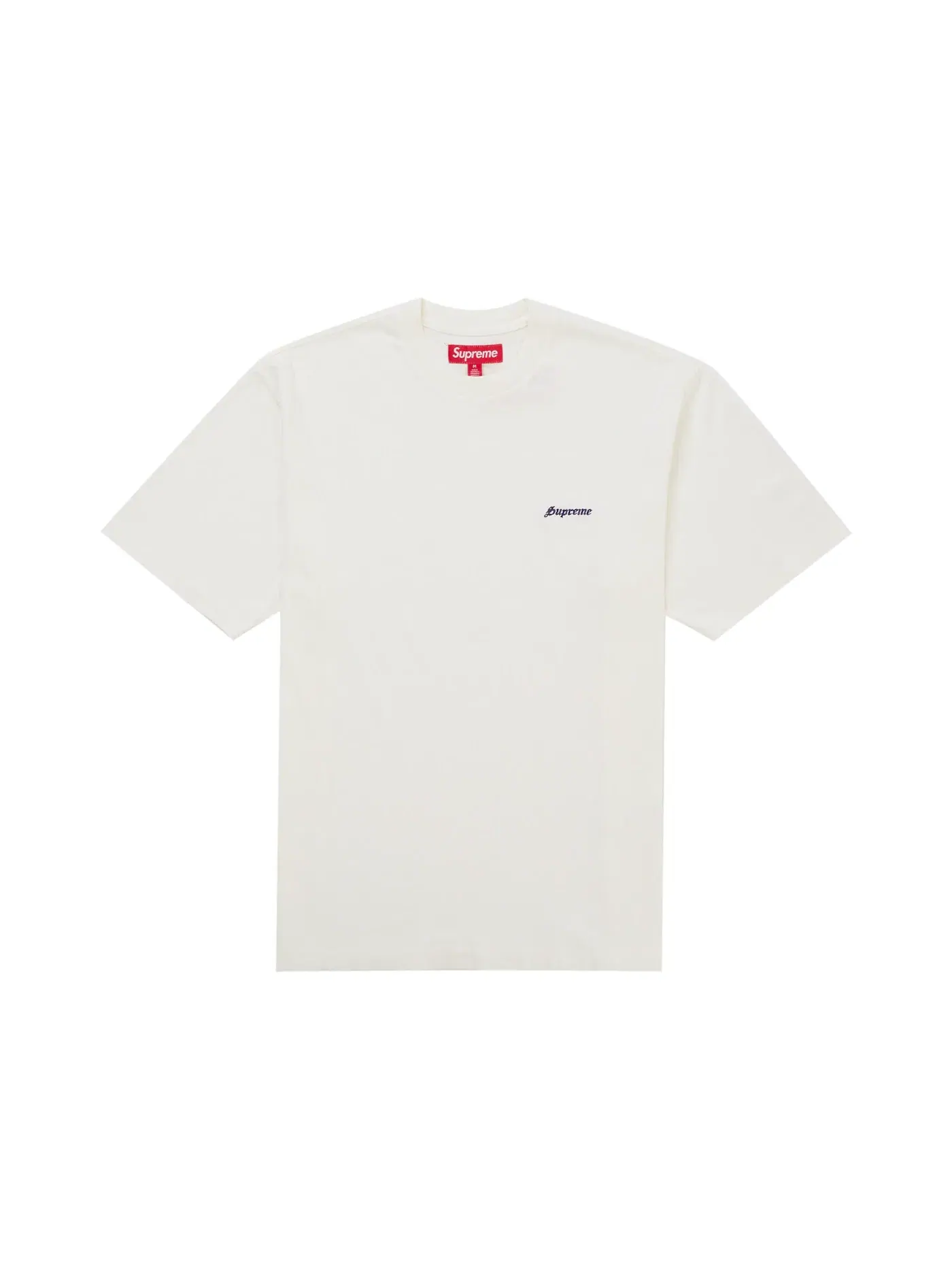 Мужская футболка с принтом Supreme White — изображение 1 из 1