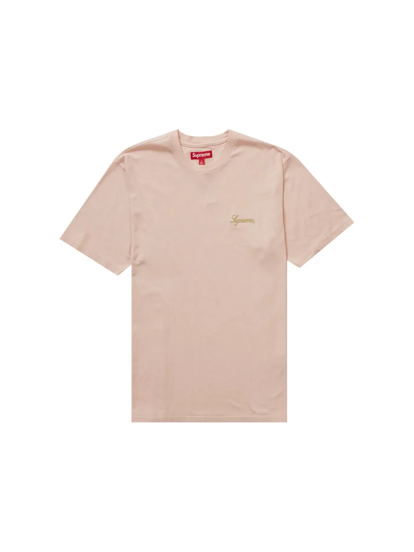 Мужская футболка с принтом Supreme Top (FW23) — изображение 1 из 1, розовый