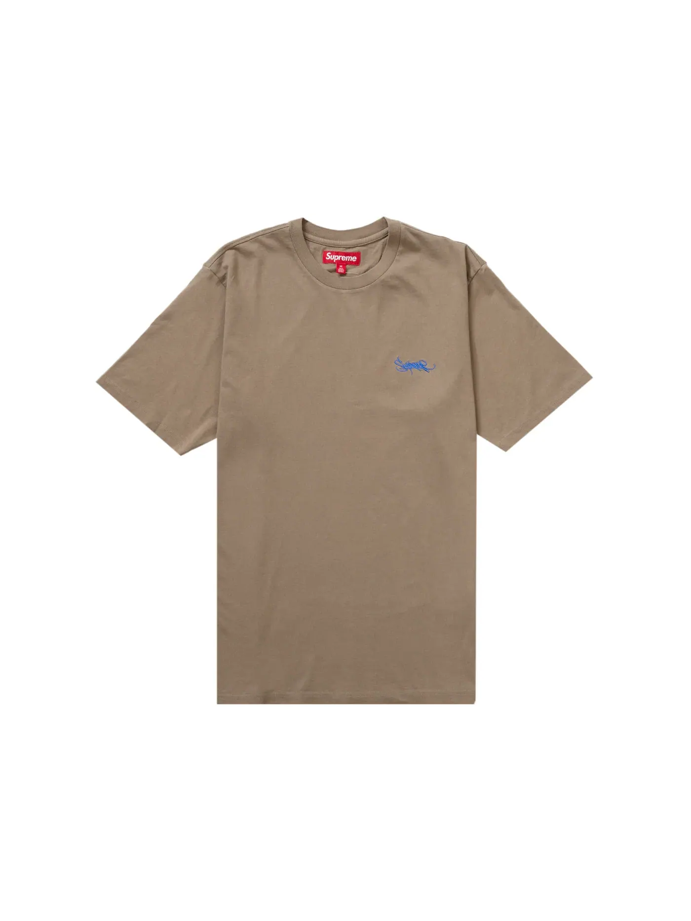 Мужская футболка хлопковая Supreme Top — изображение 1 из 1, оливковый