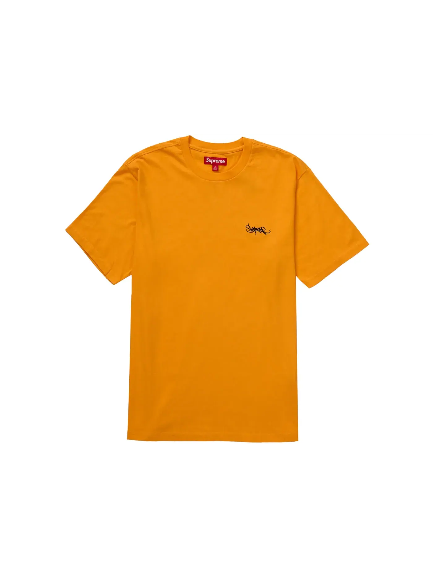 Мужская футболка Supreme — изображение 1 из 1, оранжевый