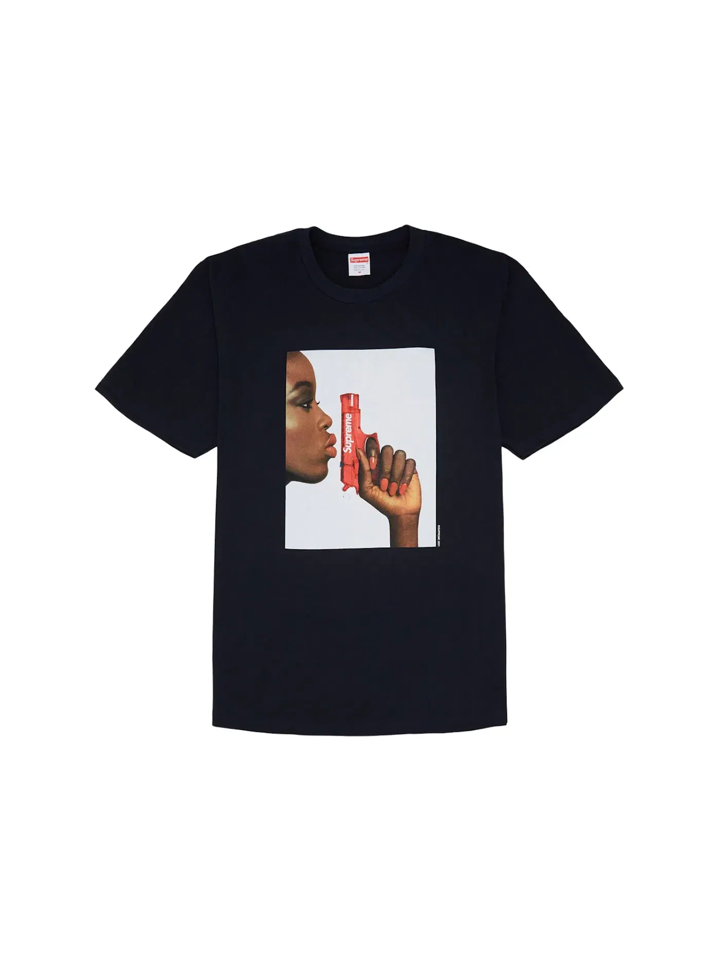 Мужская футболка с принтом Tee Supreme — изображение 1 из 1, темно-синий