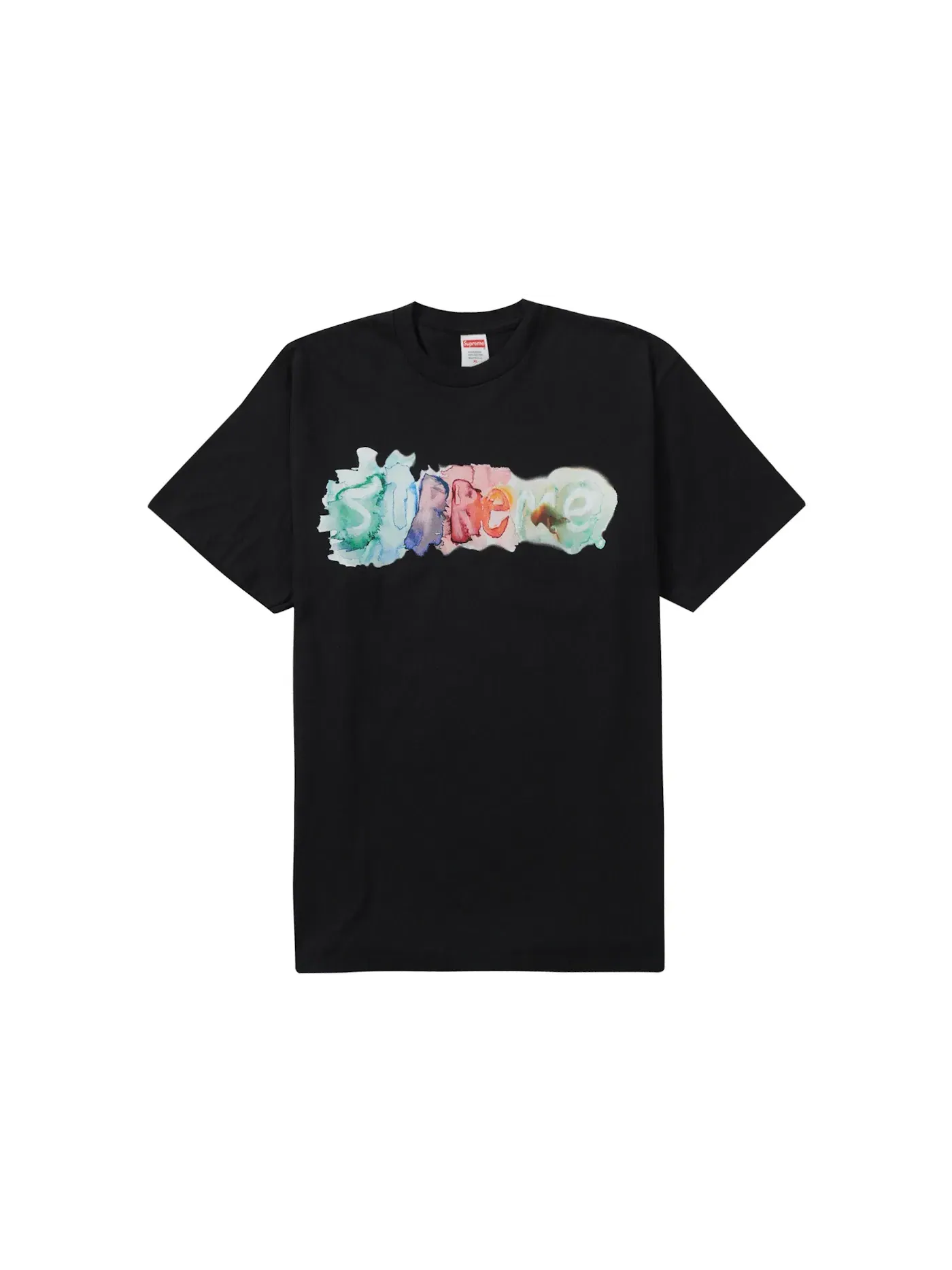 Мужская футболка с принтом Supreme Tee — изображение 1 из 1, черный