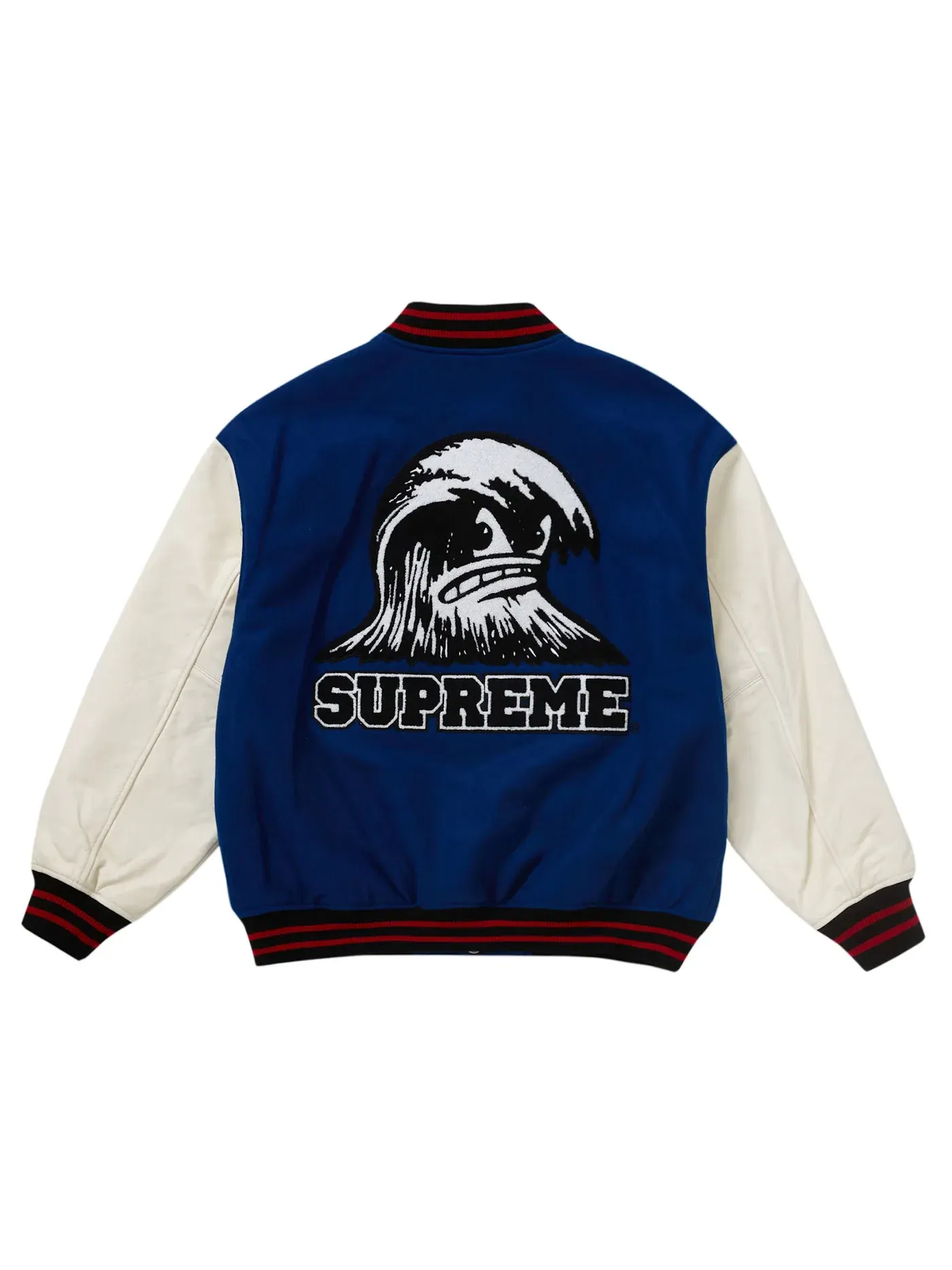 Мужская куртка-бомбер Supreme Wave Varsity — изображение 2 из 3, синий