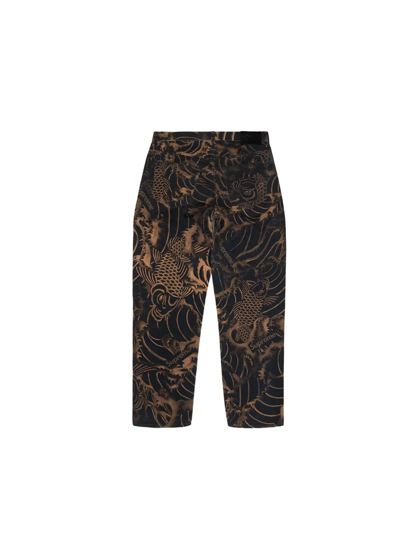 Мужские джинсы Supreme Waves Regular Jean — изображение 2 из 2, черный