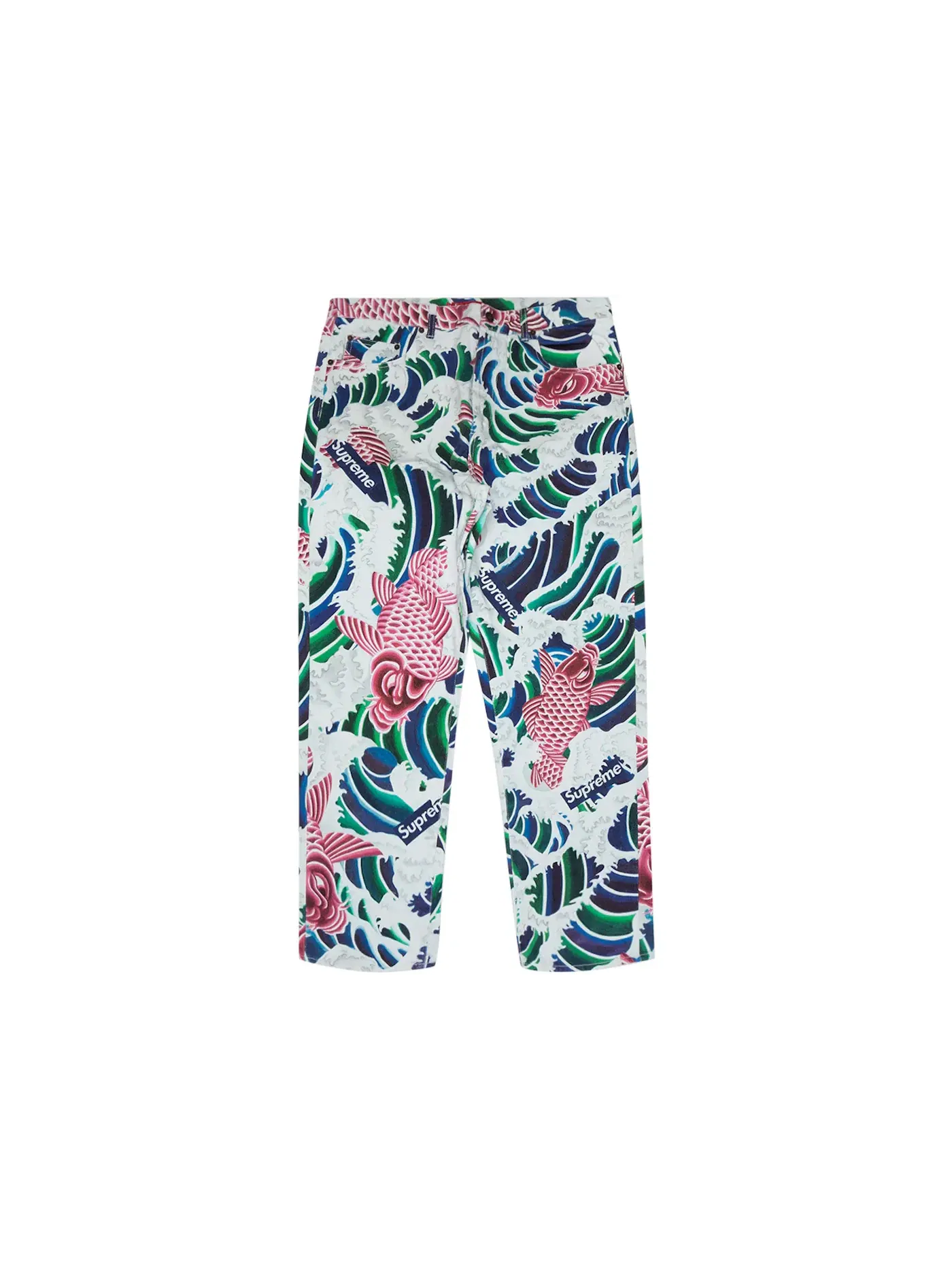 Мужские джинсы Supreme Waves Regular Jean — изображение 1 из 2, мульти