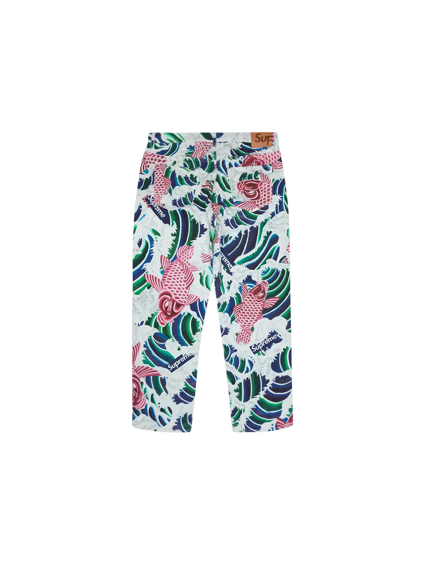 Мужские джинсы Supreme Waves Regular Jean — изображение 2 из 2, мульти