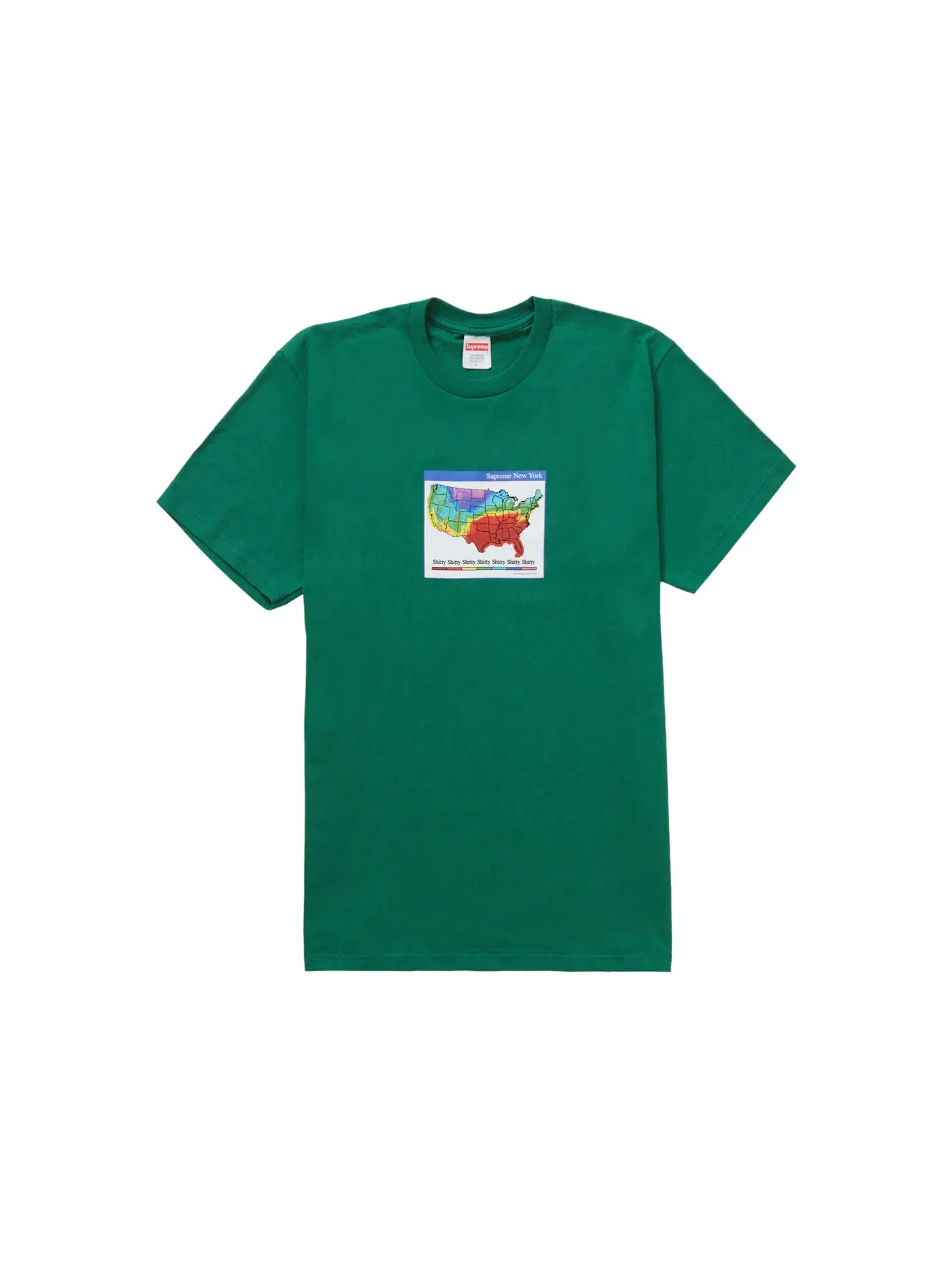 Мужская футболка Supreme Tee — изображение 1 из 1, папоротник
