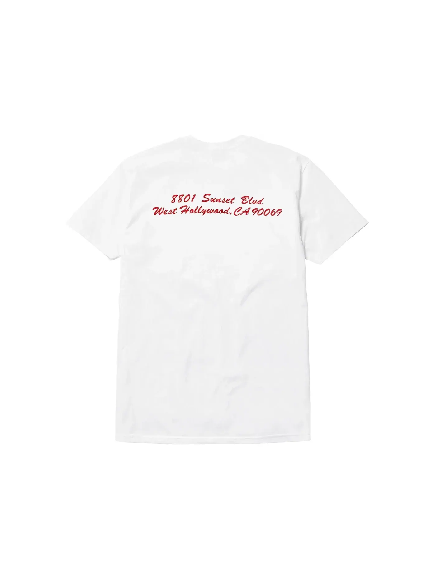 Мужская футболка с принтом Supreme Tee — изображение 2 из 2, белый