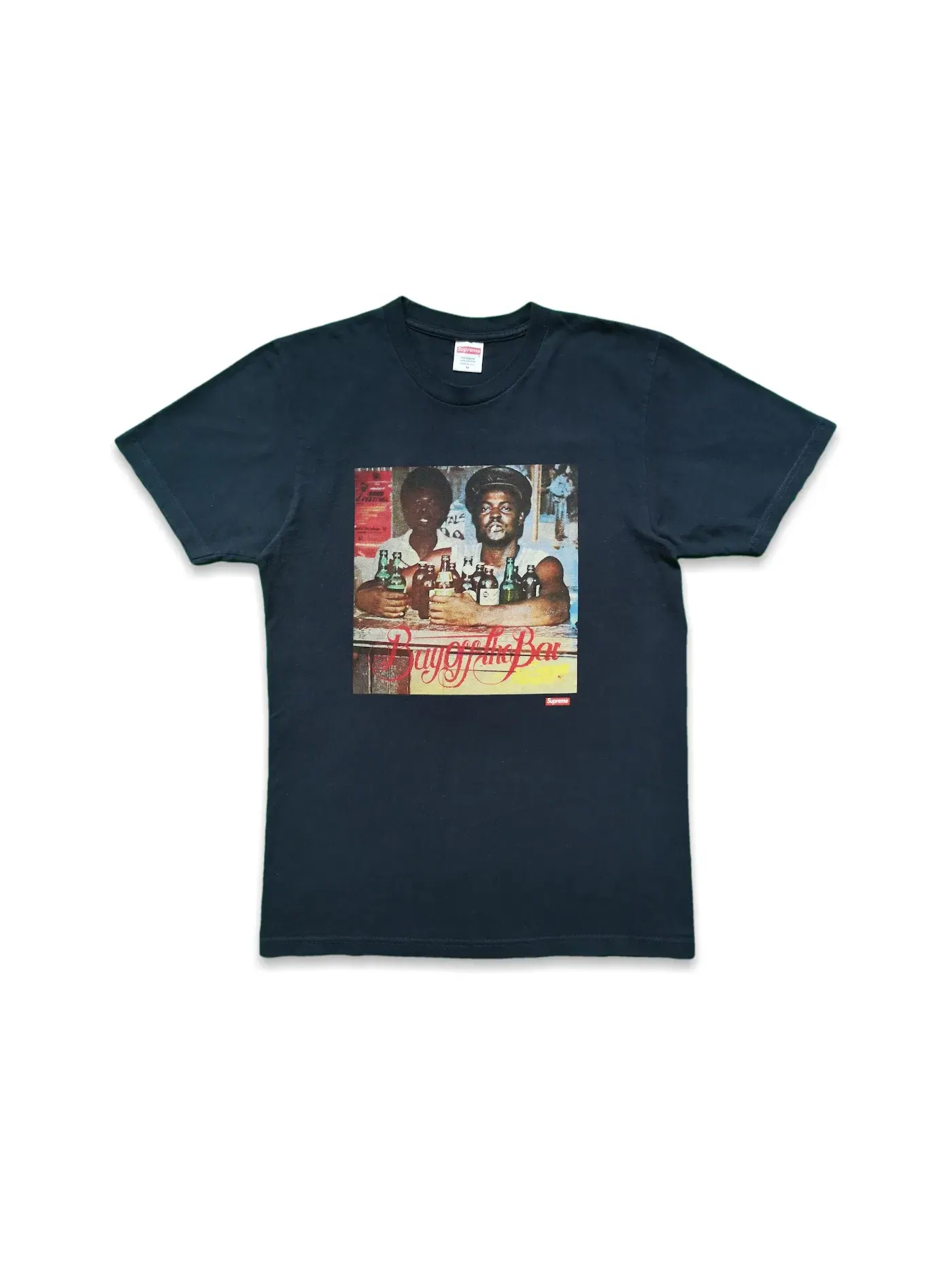 Мужская футболка Supreme Tee — изображение 1 из 1, темно-синий