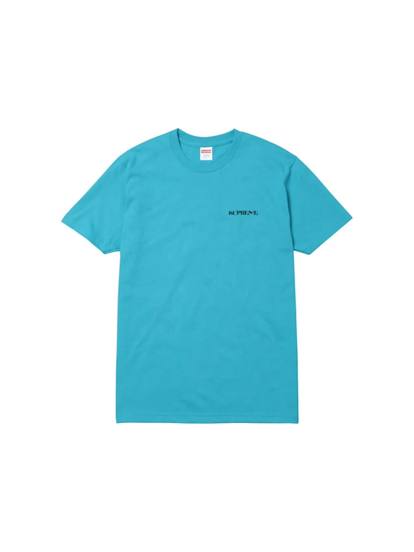 Мужская футболка с принтом Supreme Wilfred Limonius Undercover Lover Tee — изображение 1 из 1, бирюзовый