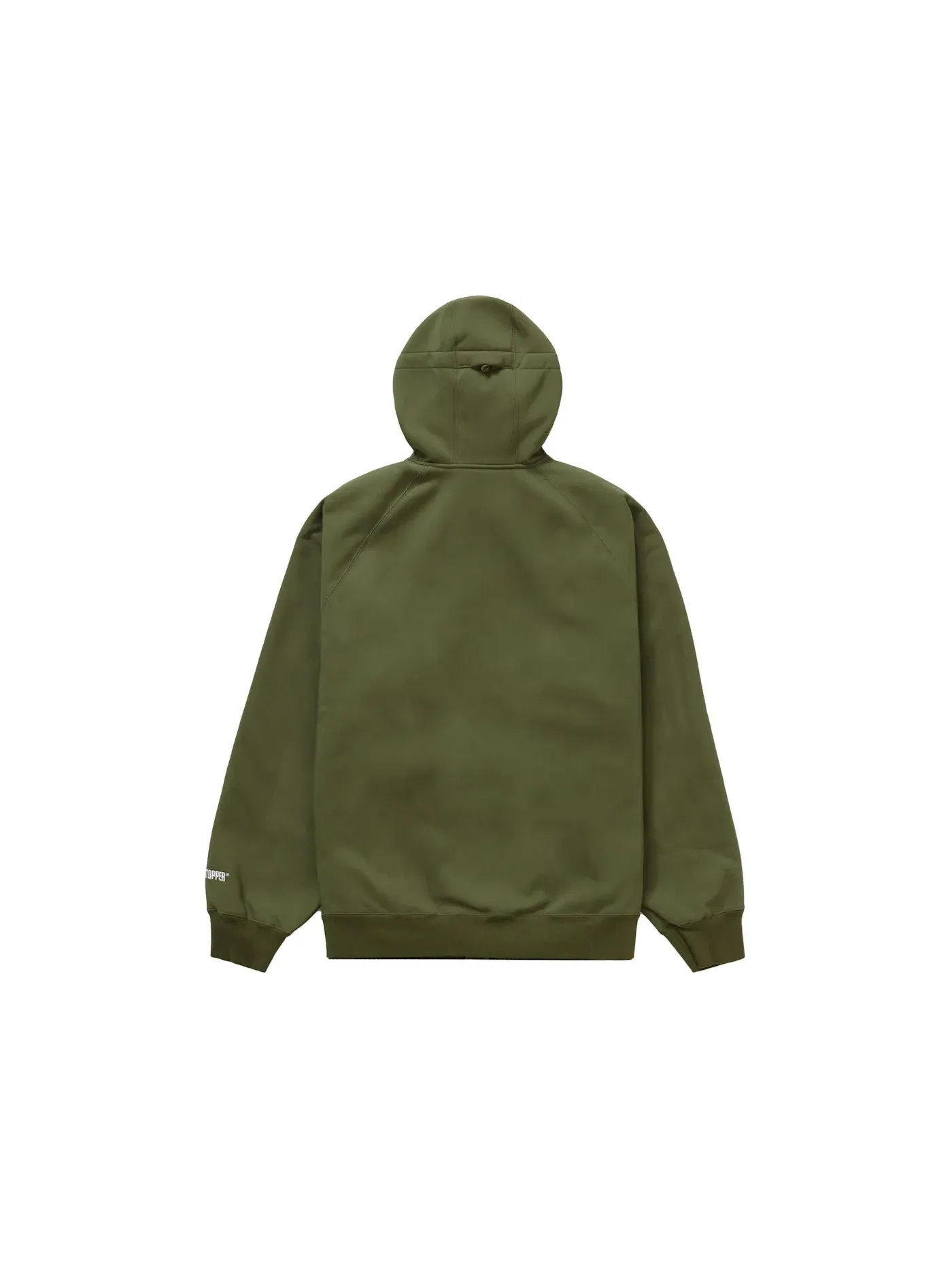 Мужской свитшот с капюшоном на молнии WINDSTOPPER Supreme — изображение 3 из 3, темный оливковый