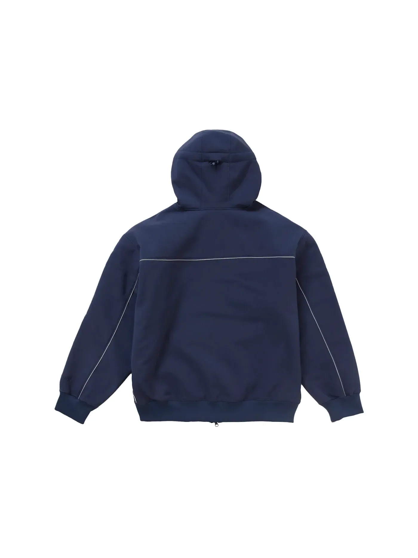 Мужская худи с капюшоном на молнии с ветрозащитой Supreme WINDSTOPPER — изображение 3 из 3, темно-синий