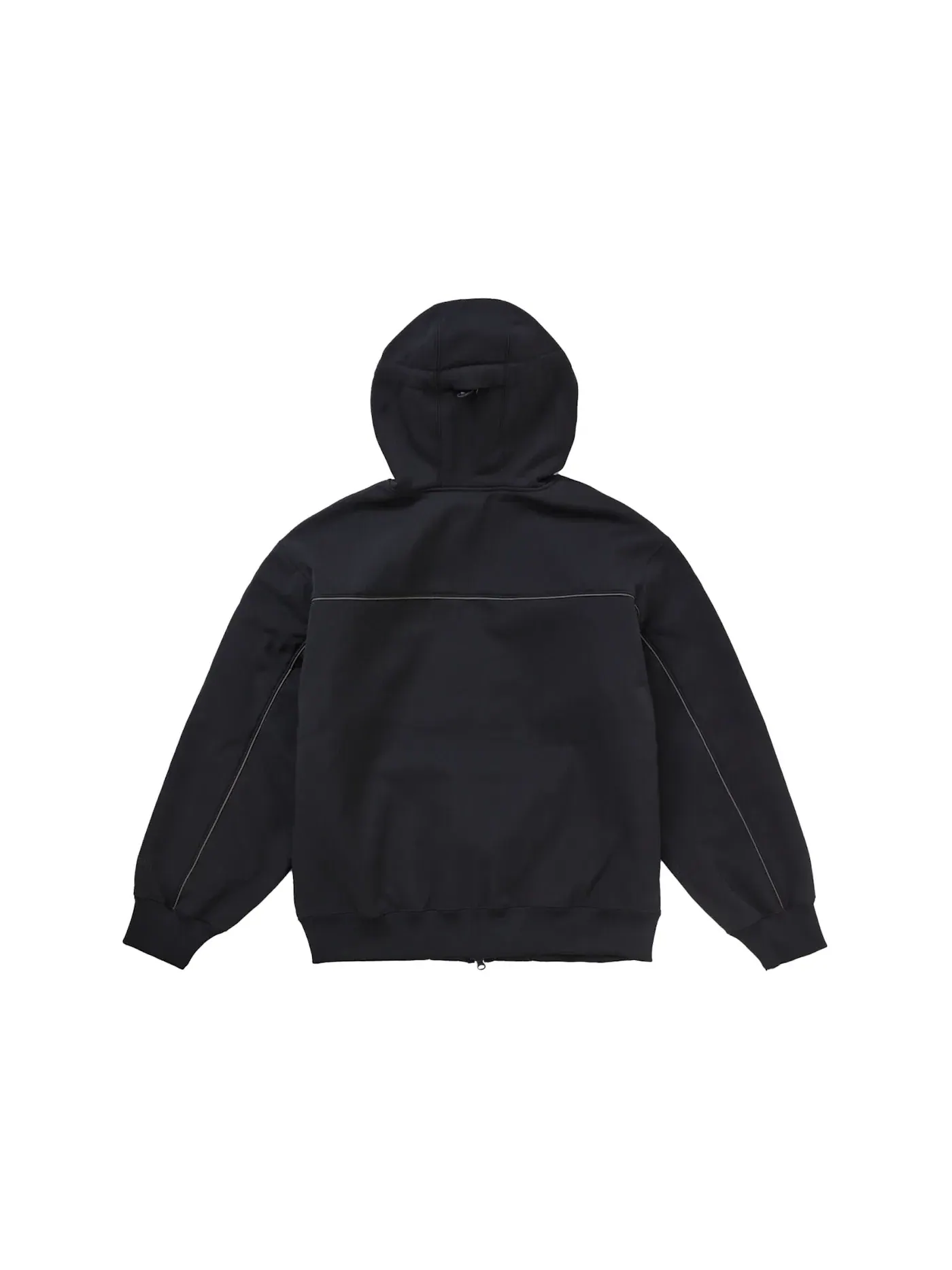 Мужская худи на молнии с капюшоном WINDSTOPPER Supreme — изображение 2 из 3, черный