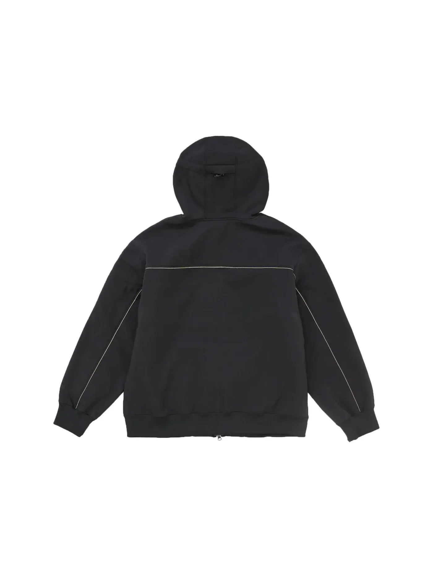 Мужская худи на молнии с капюшоном WINDSTOPPER Supreme — изображение 3 из 3, черный
