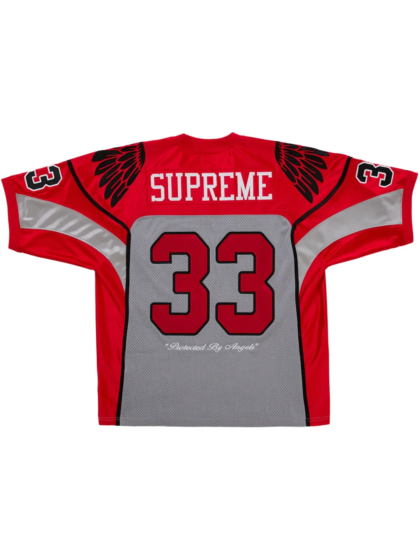 Мужская футбольная джерси с принтом Jersey Supreme — изображение 2 из 2, серый