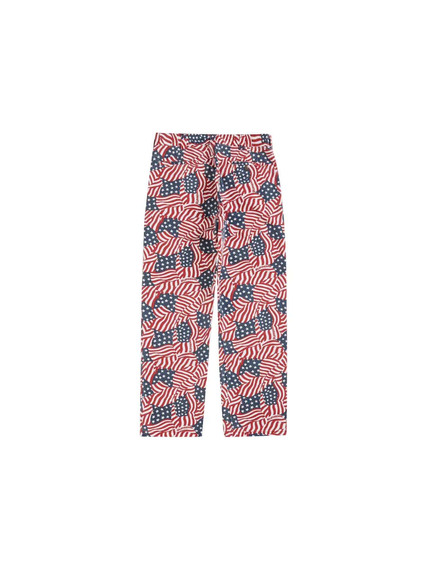 Мужские брюки Supreme Work Pant Flags Supreme, Flags — изображение 2 из 2