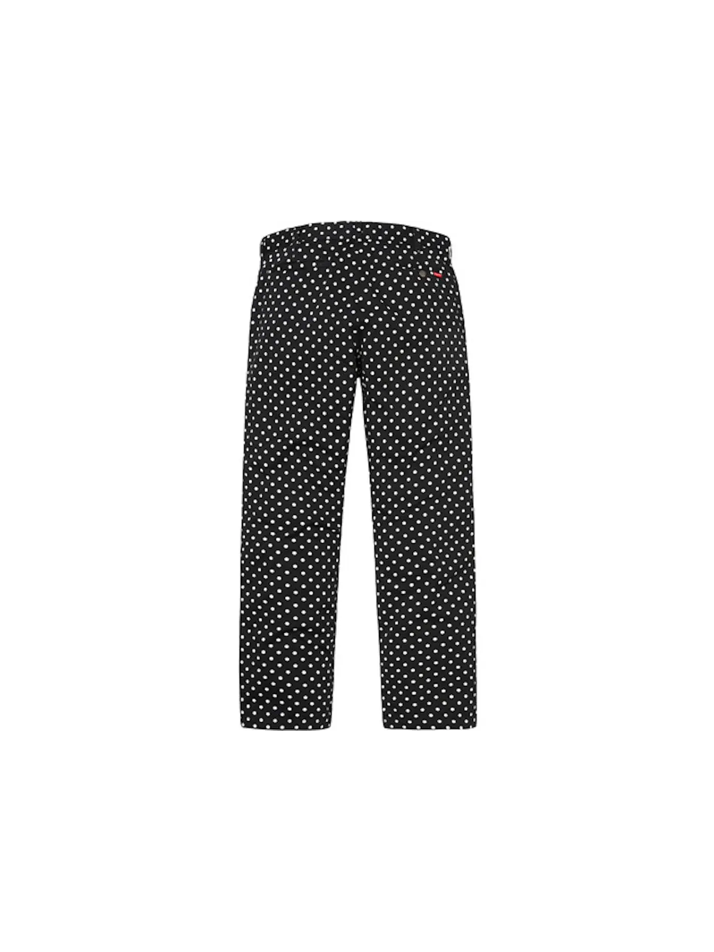 Мужские брюки с принтом Pant (FW18) Supreme — изображение 2 из 2, черный/белый